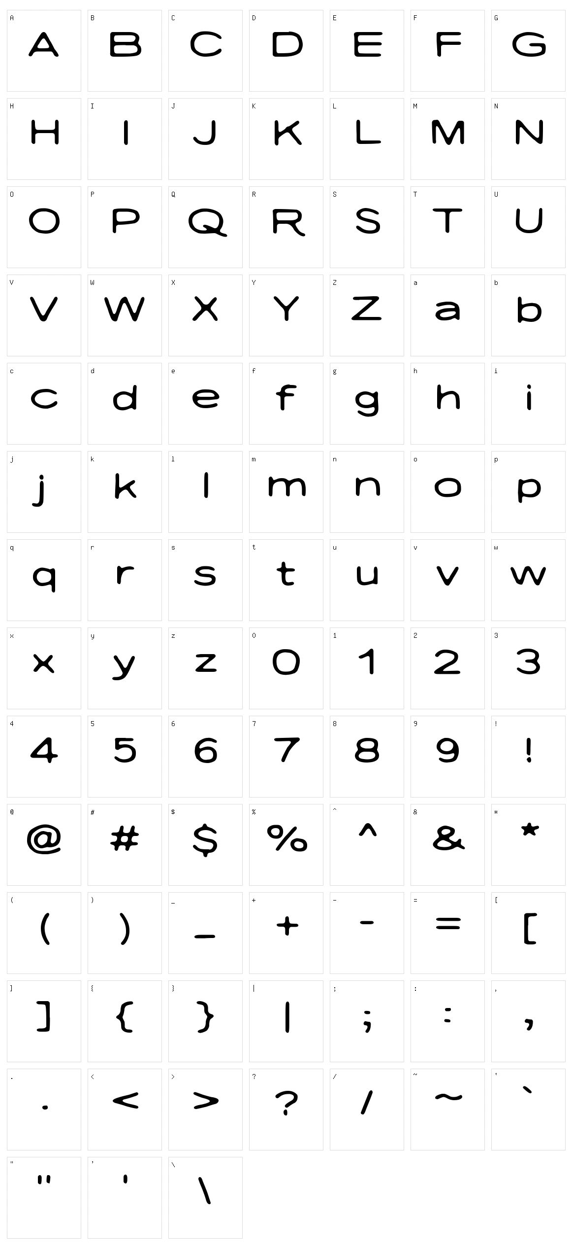 Nicotine Love Character Set