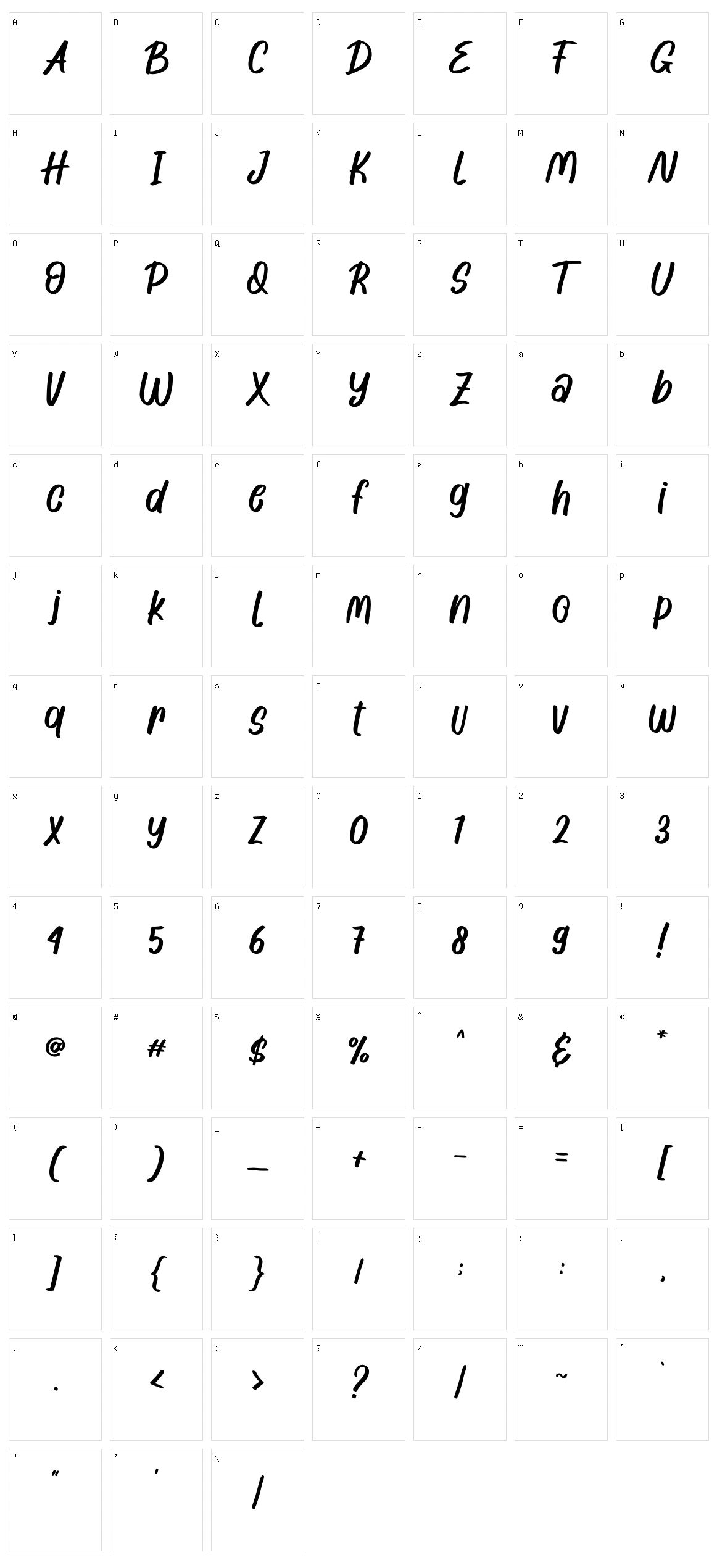 Night Pumpkind Character Set