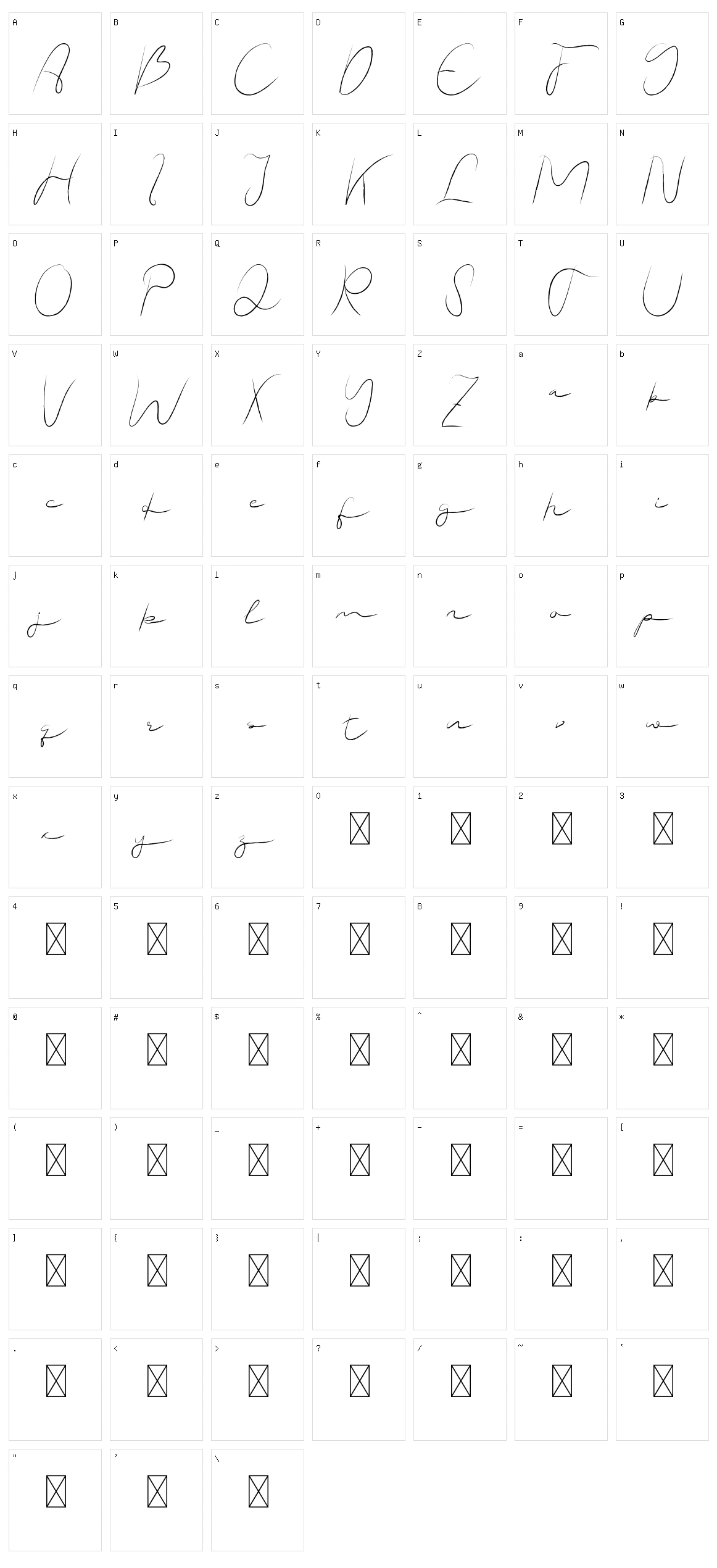 No Offense Character Set