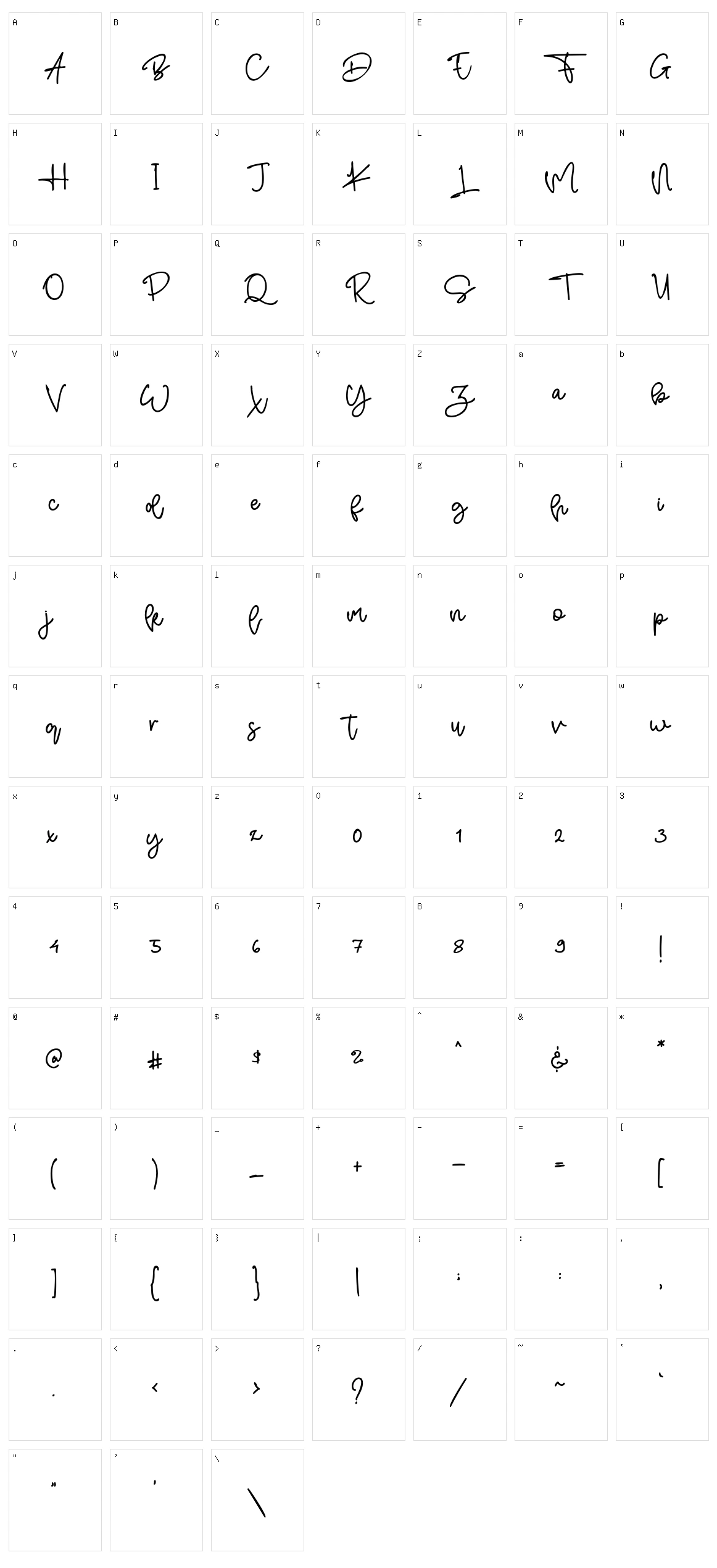 Ocean Wave Character Set
