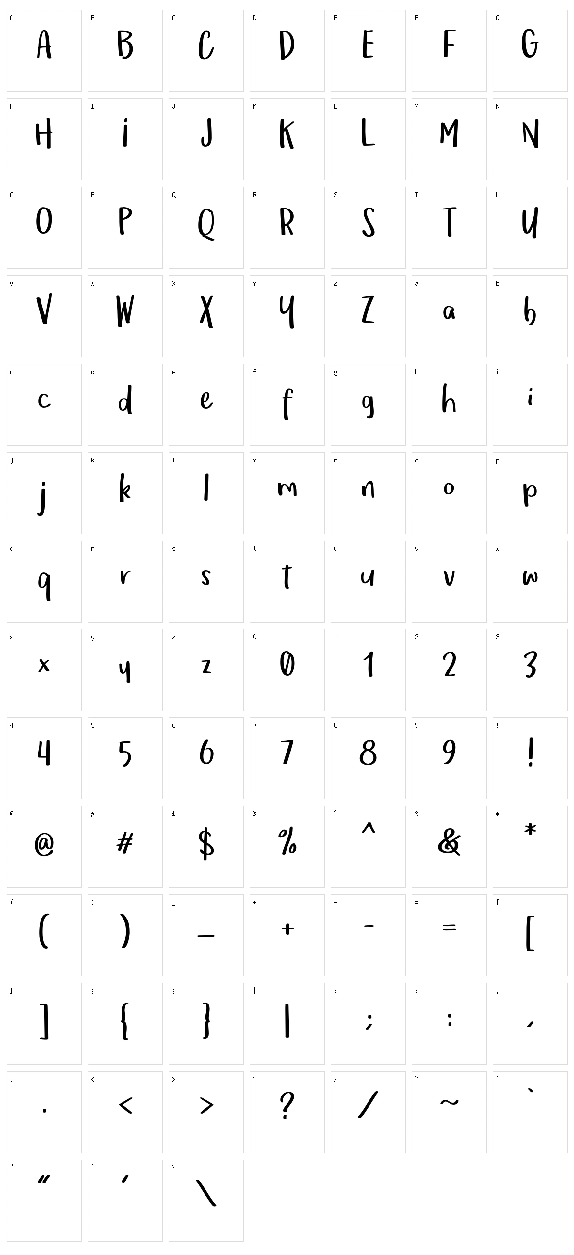Om Telolet Om Character Set