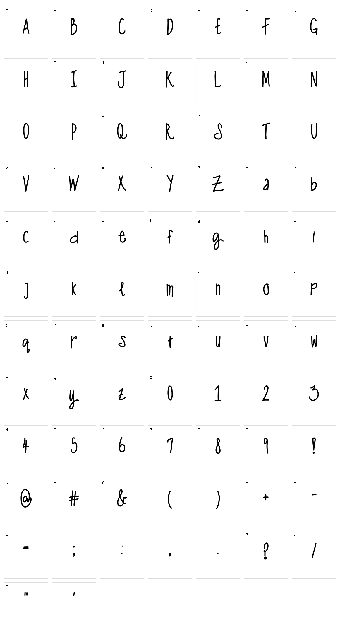 One man wolf pack Character Set