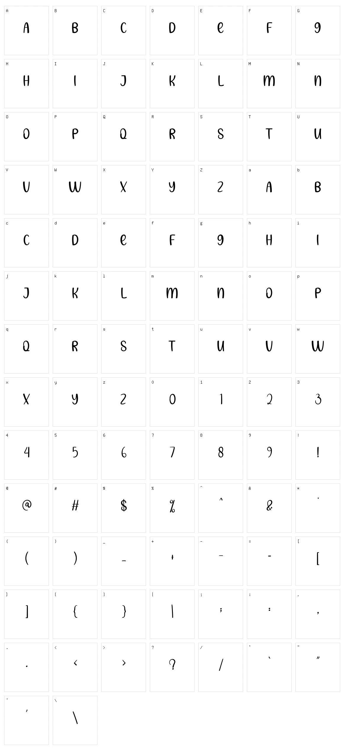 Orchid Flower Character Set