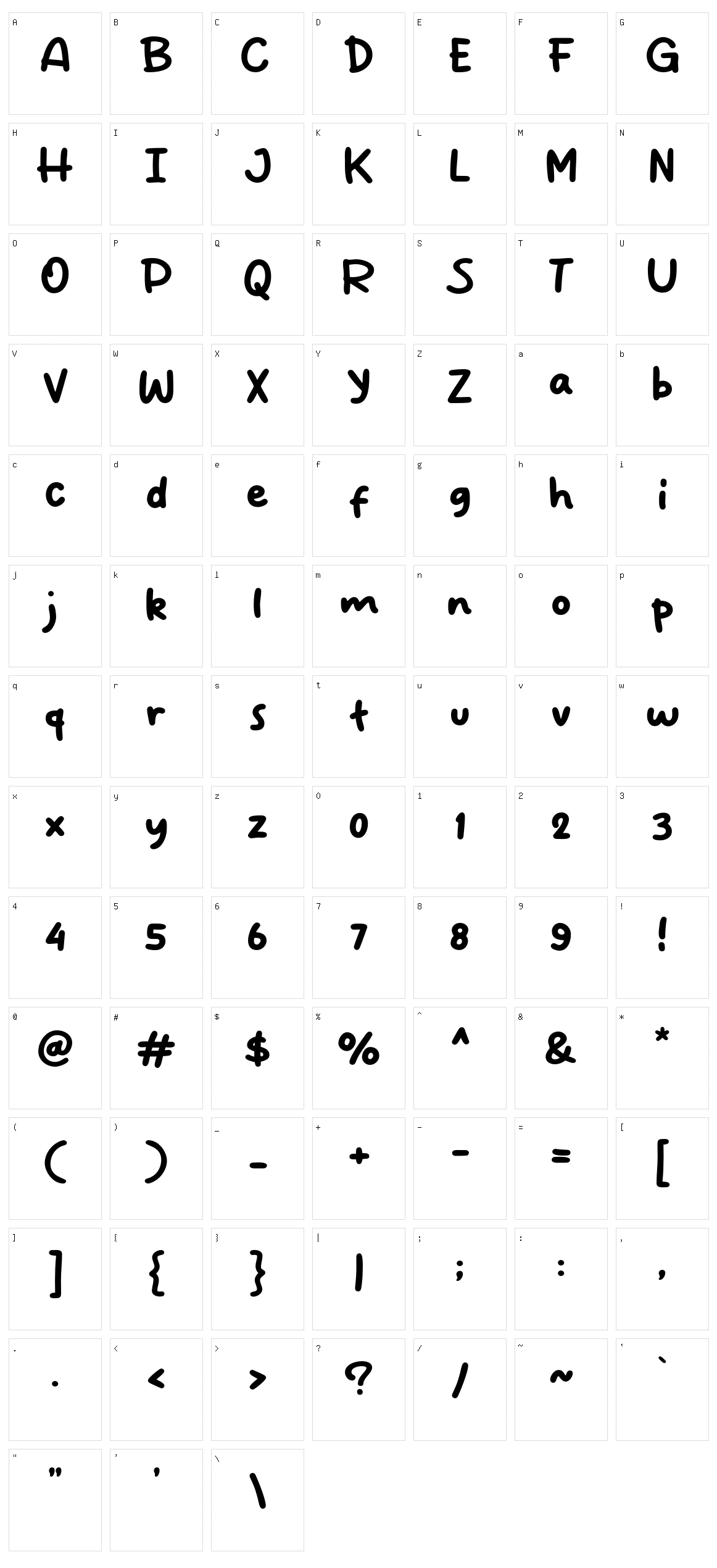 Pencil Child Character Set