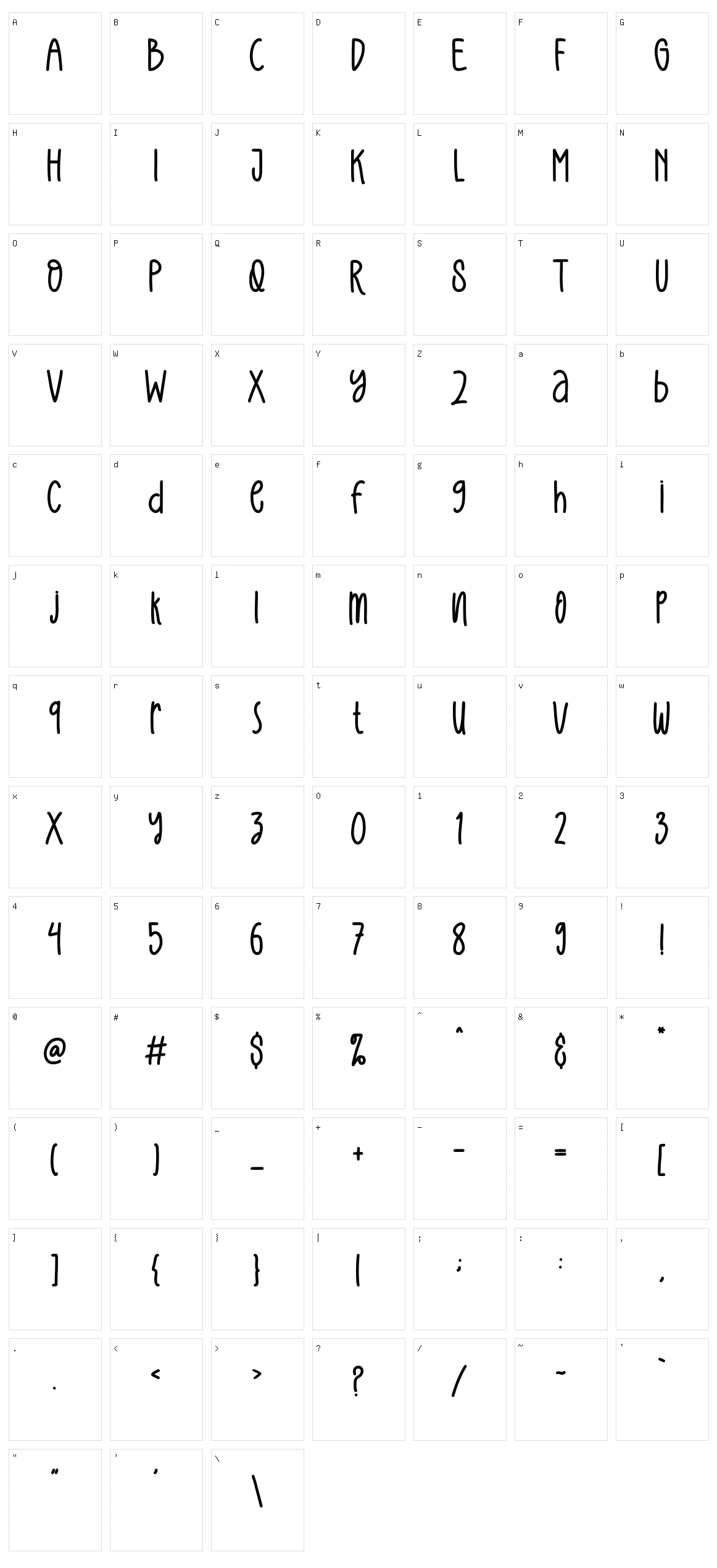 Pisang Keju Character Set