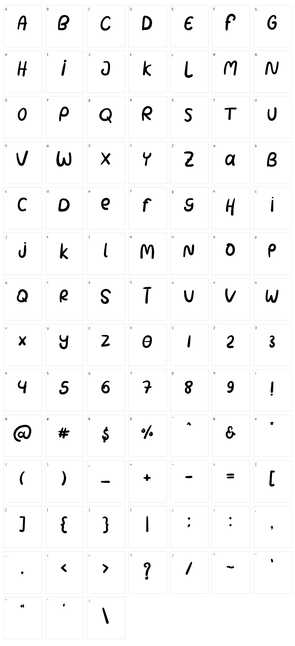 Proteeh Funny Character Set