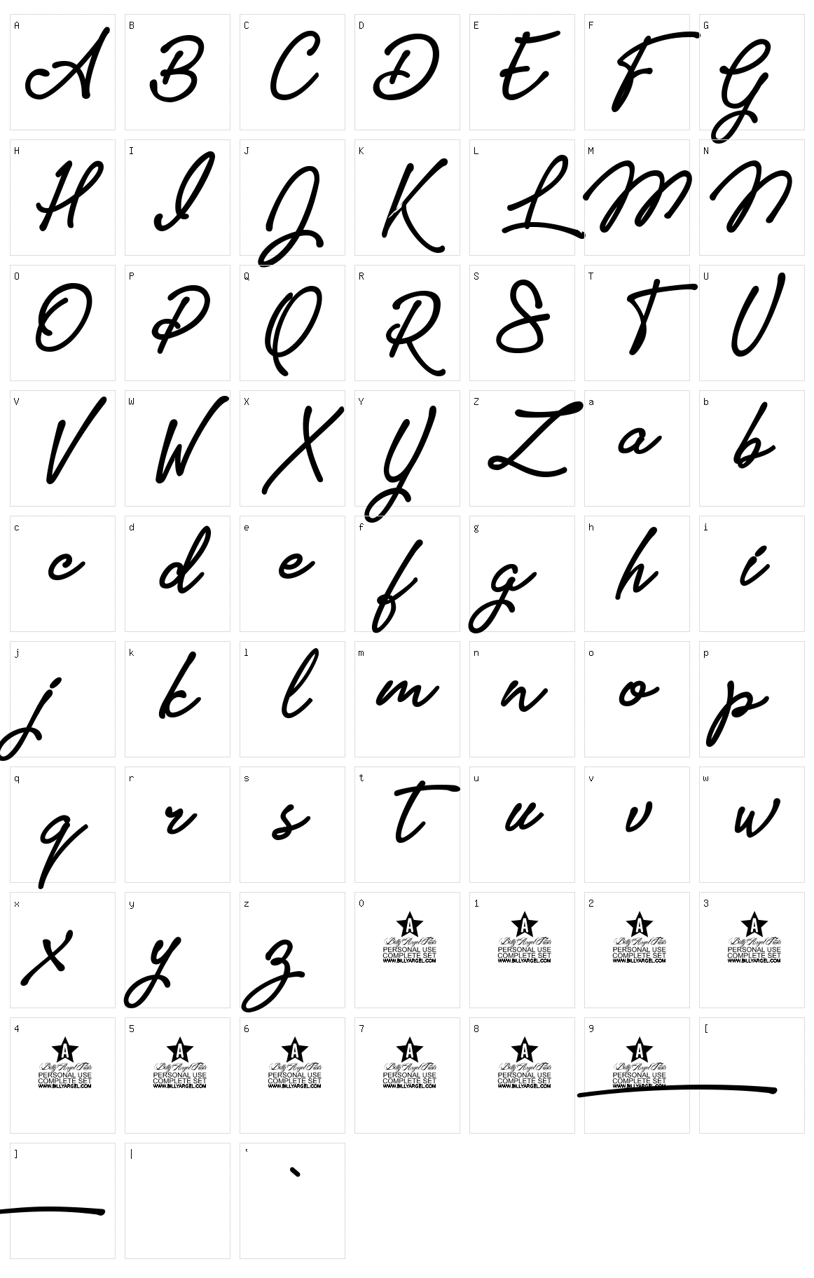 Pumpkins Character Set