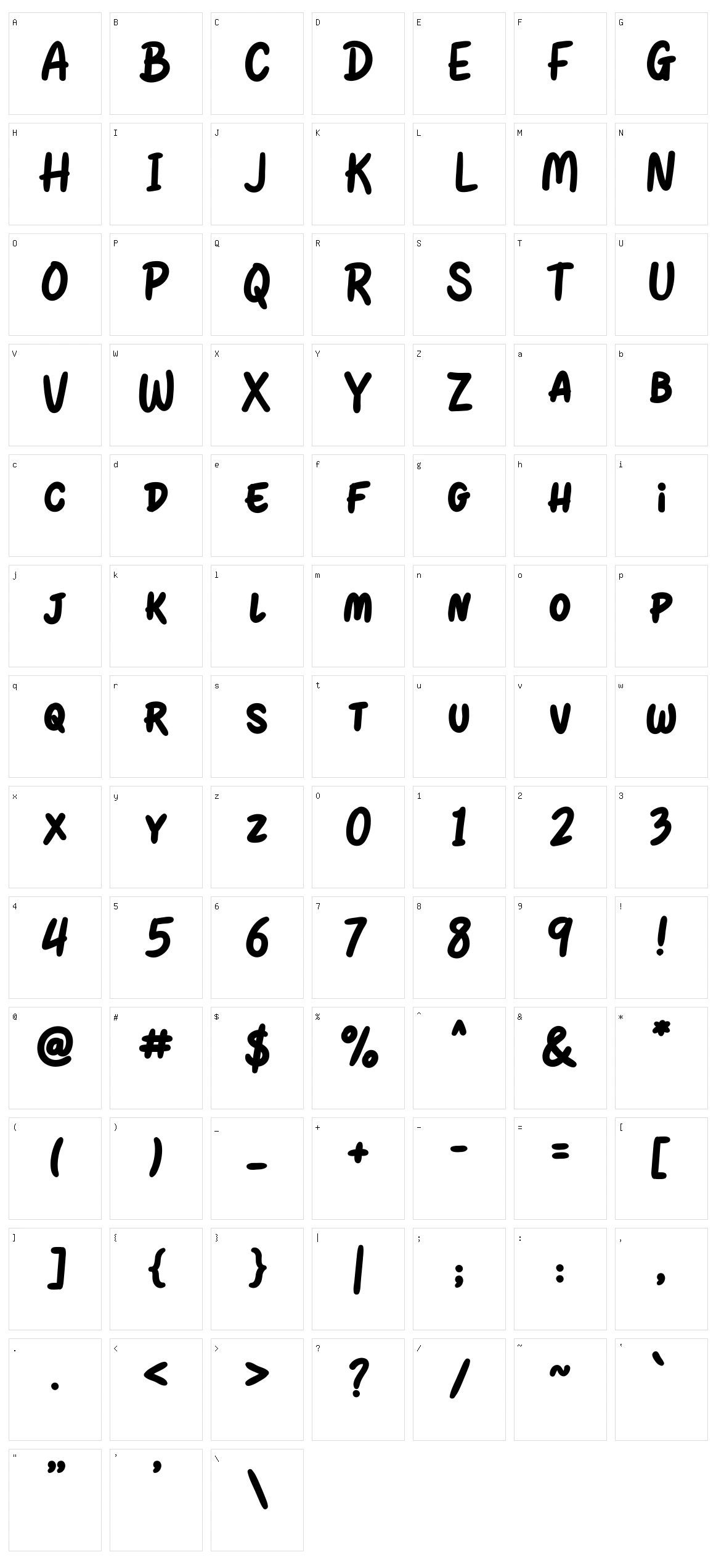 Quantum Profit Character Set