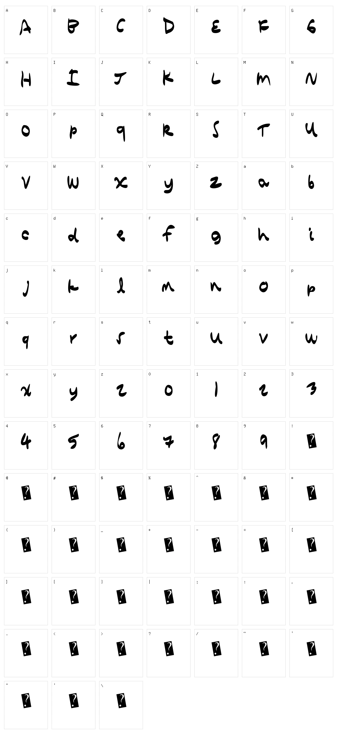 Quick Comic Character Set