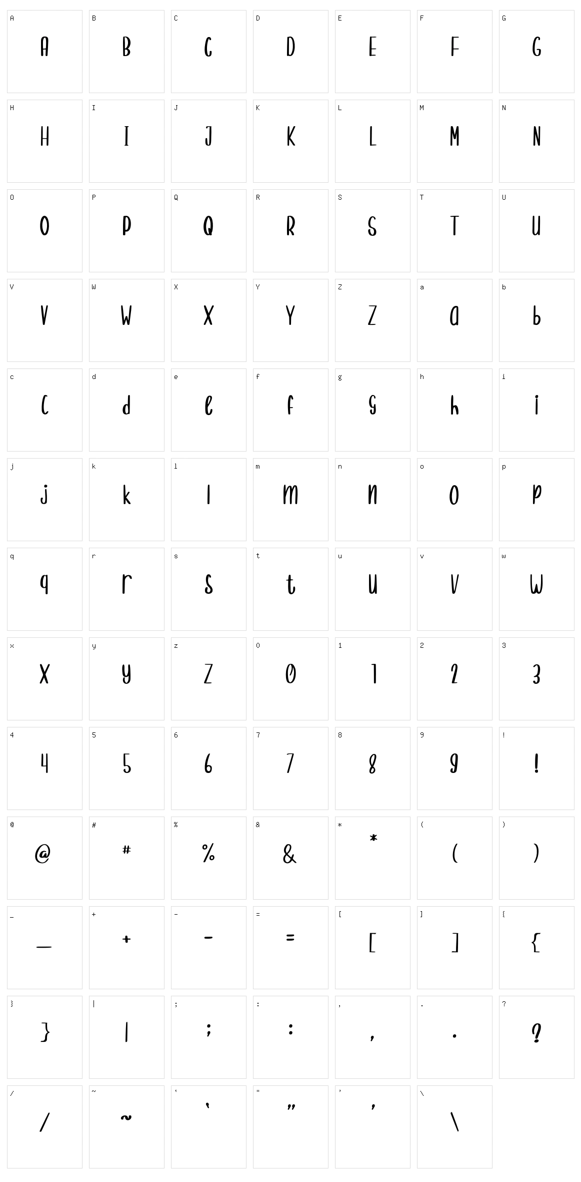 Randomly Cute Character Set