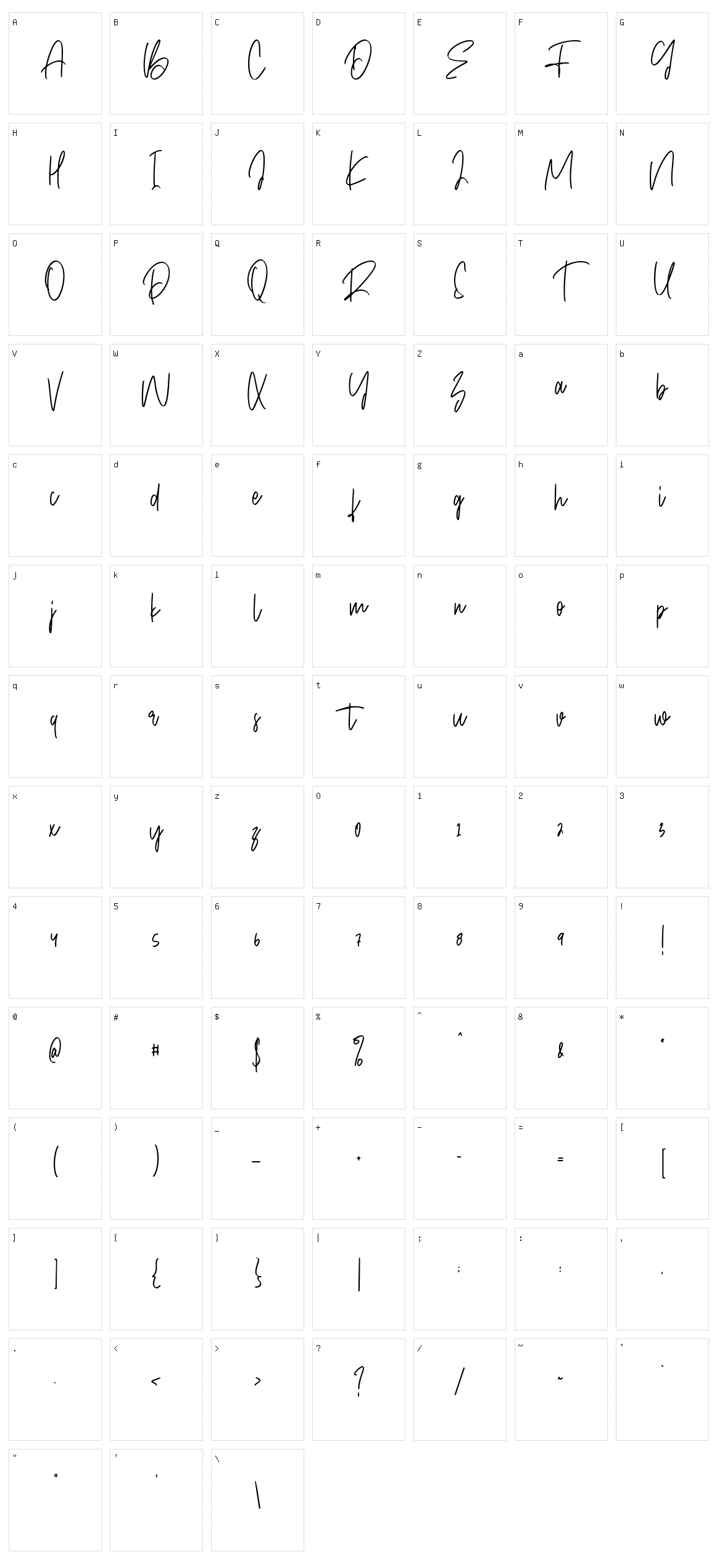 Reality Clubs Character Set