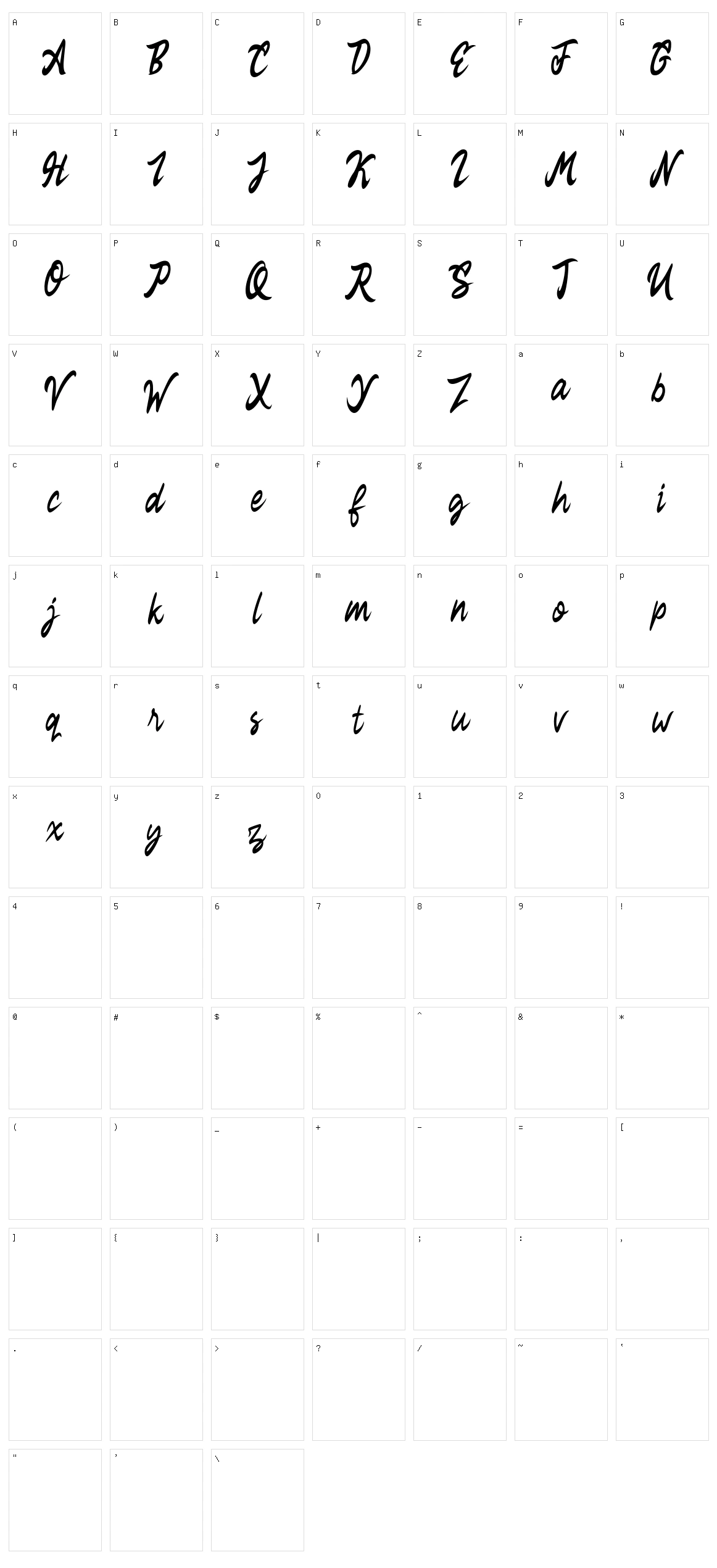 Rekyoto Character Set