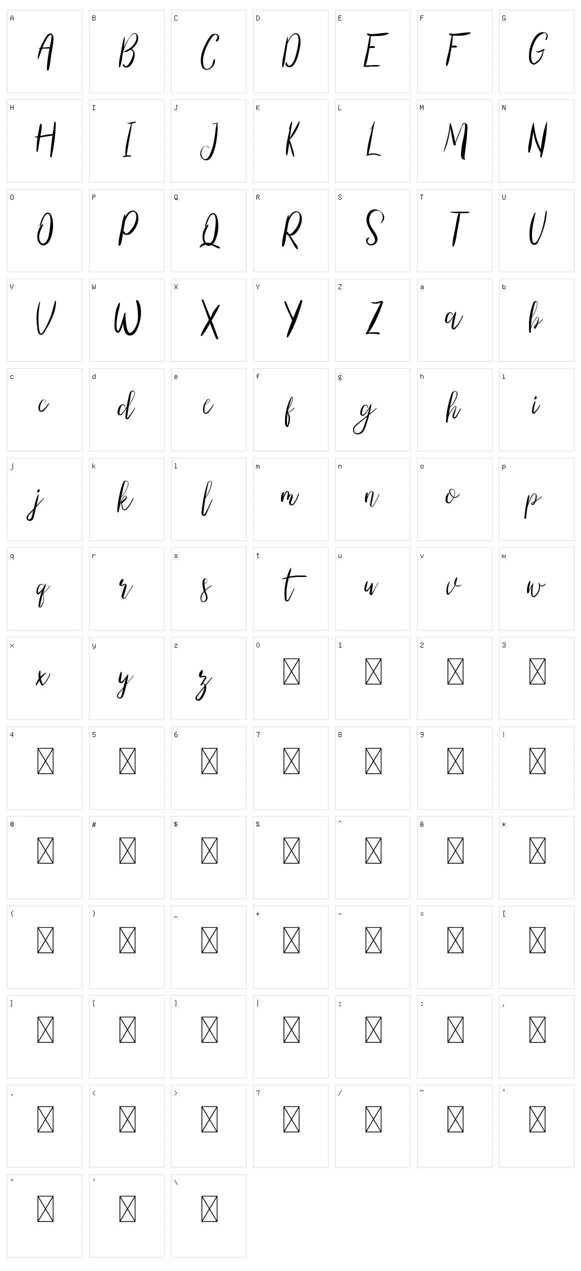 Right Attitude Character Set