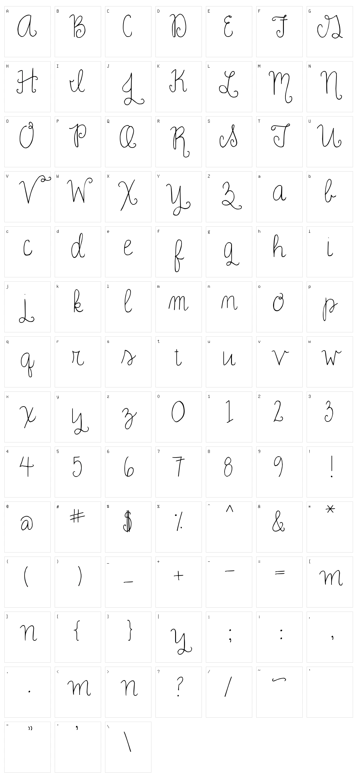 Rose Charming Character Set