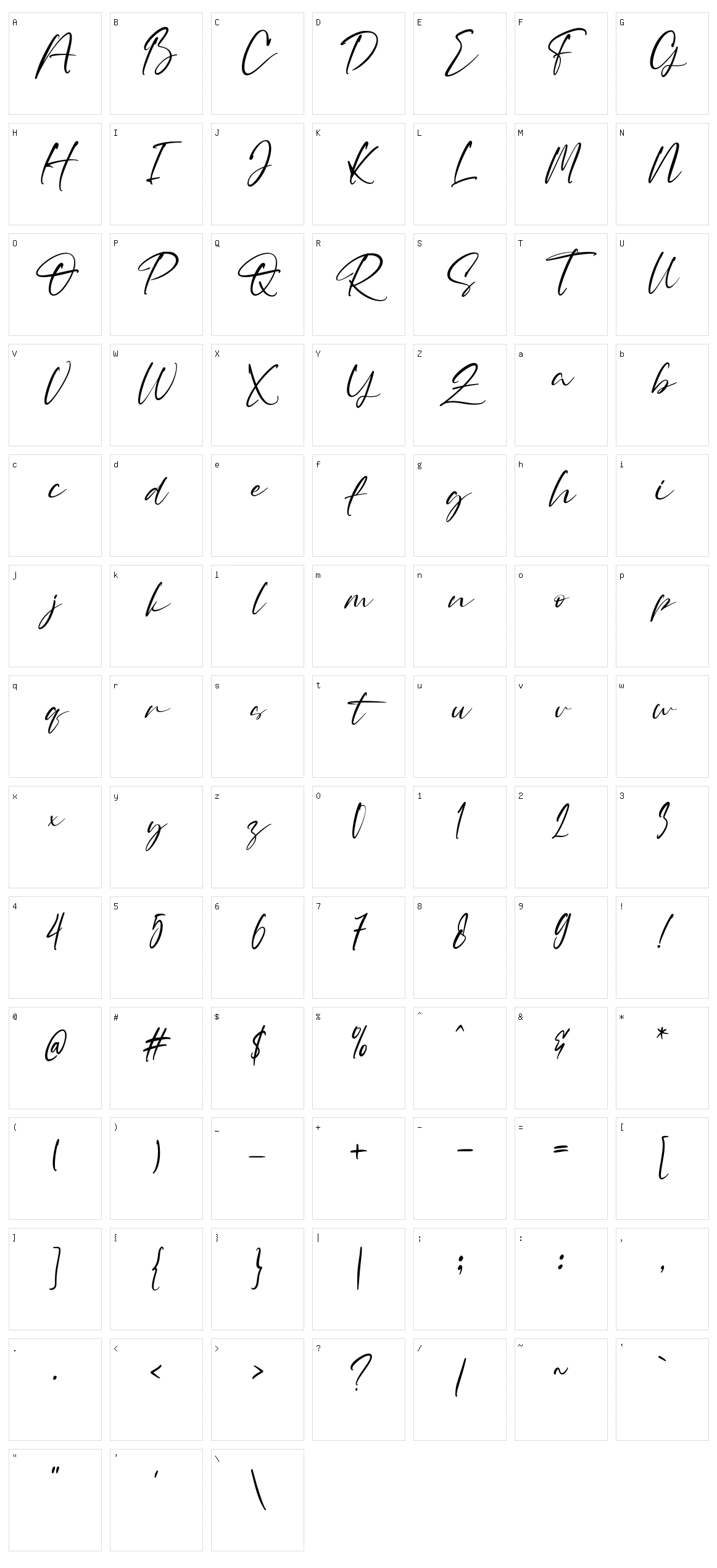 Rotenfold Character Set