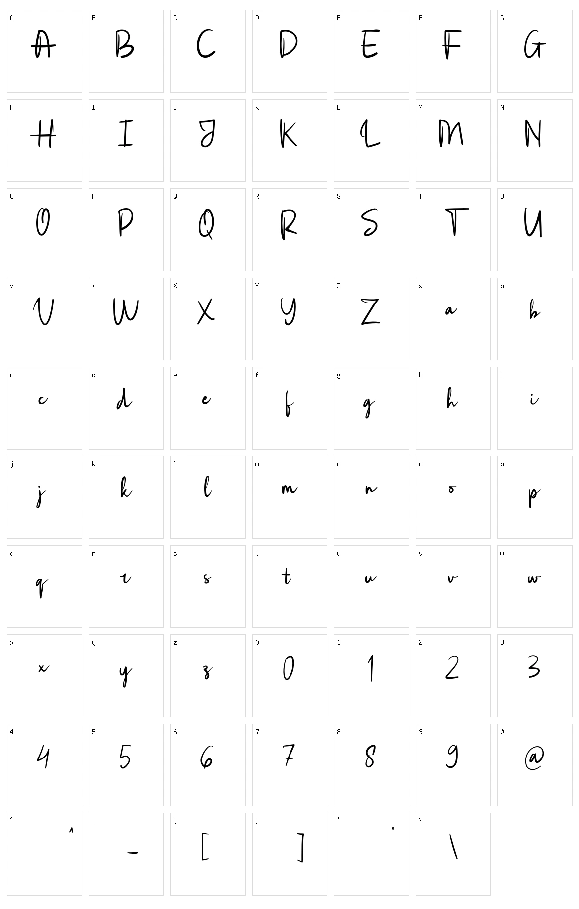 Rotterdam Character Set