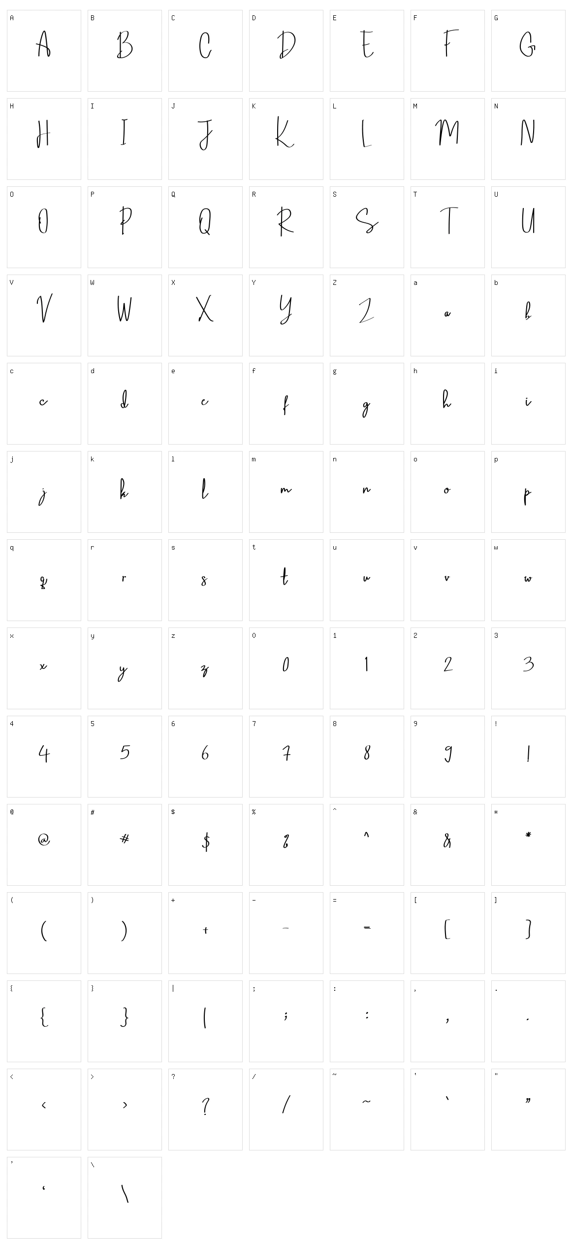 Roytafa Character Set