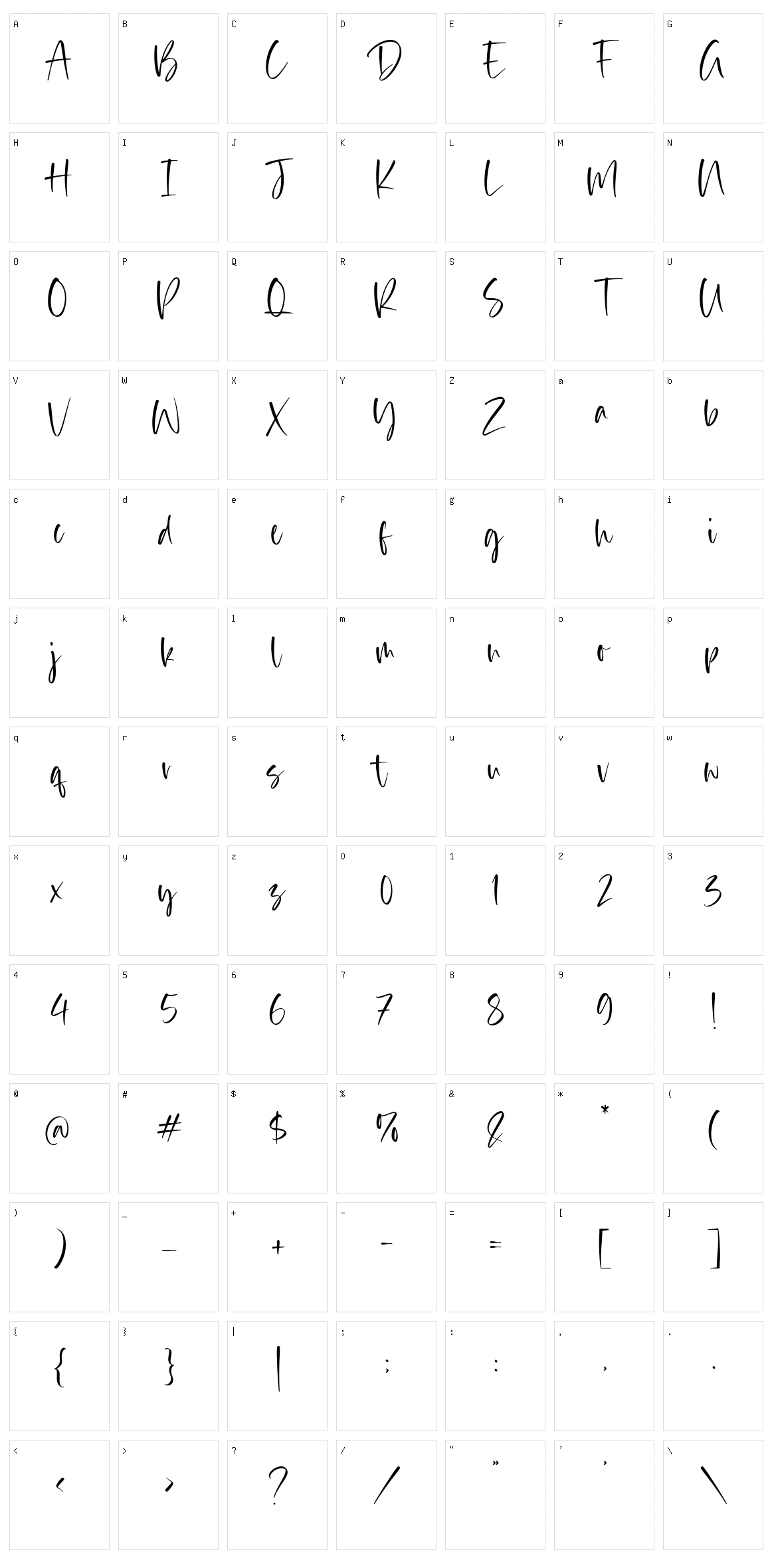 Rustic Homes Character Set