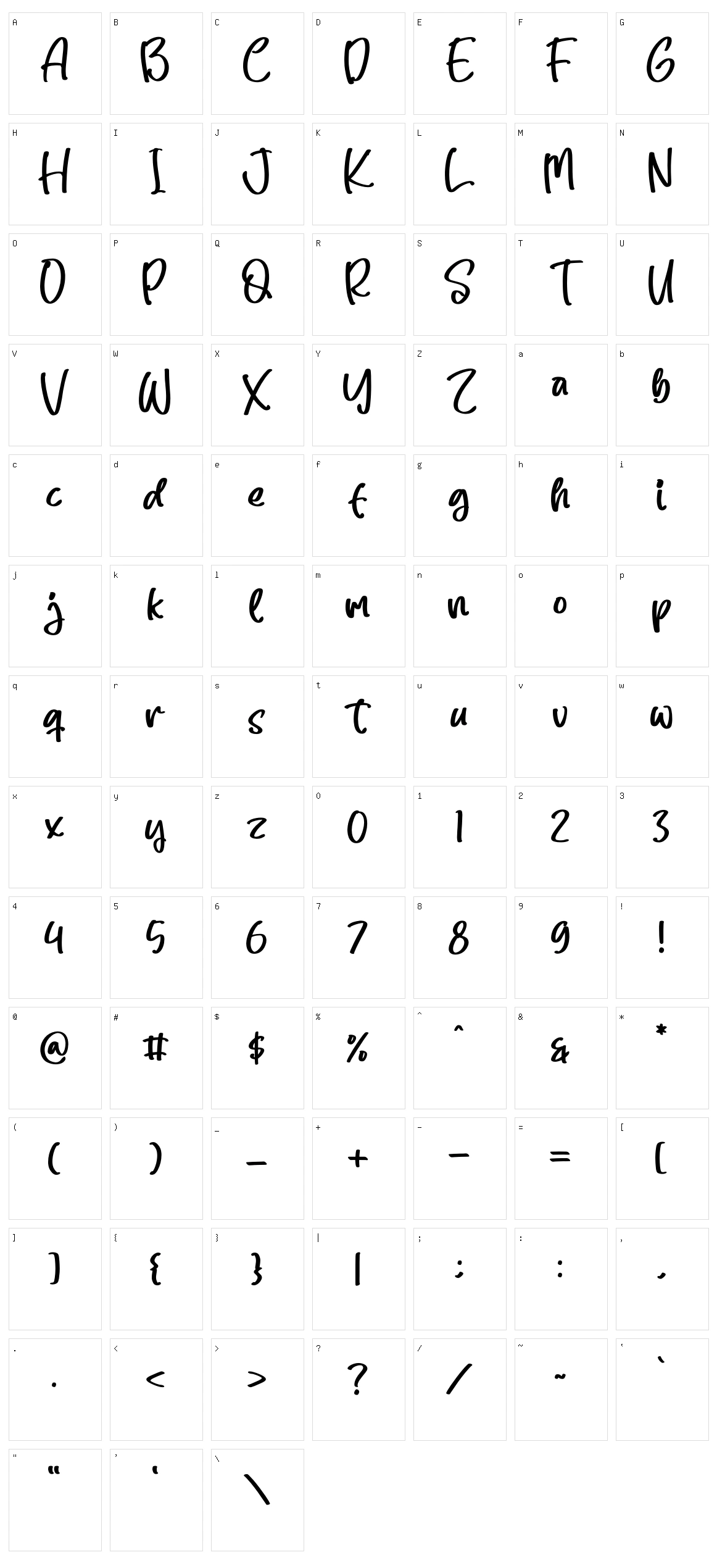 Santoey Character Set