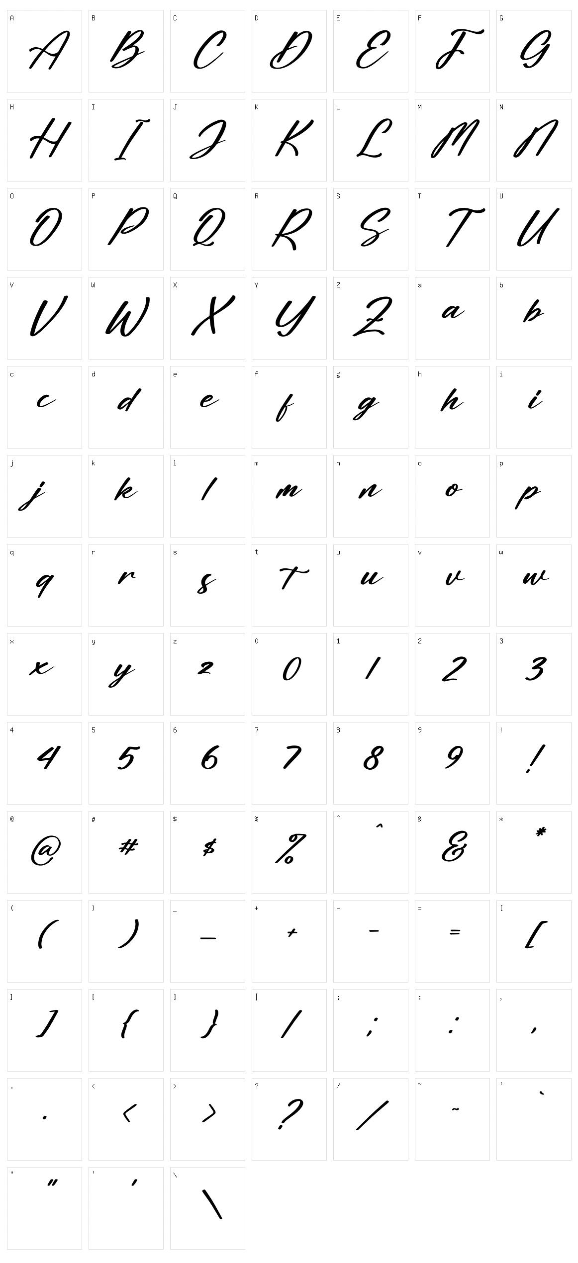 Saturday Bright Character Set