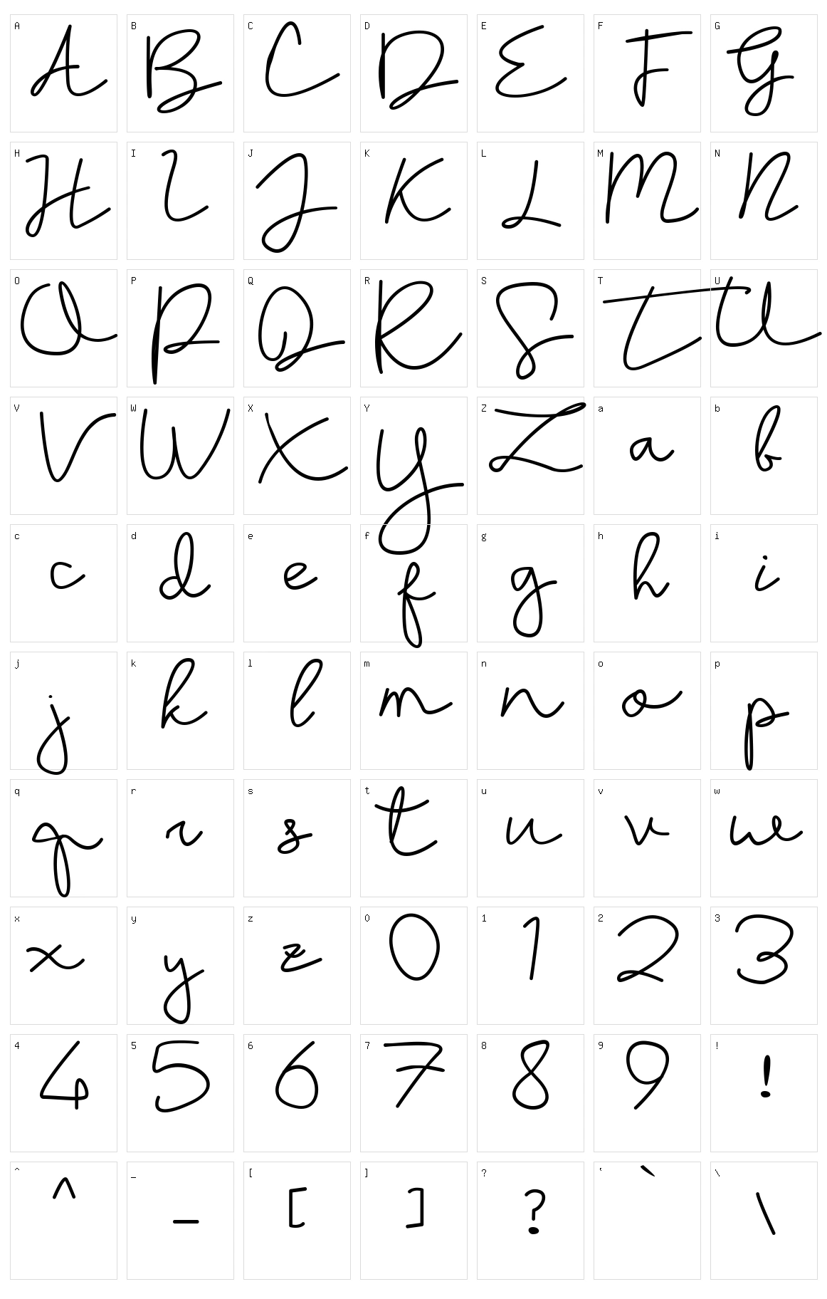 Sayyidati Character Set