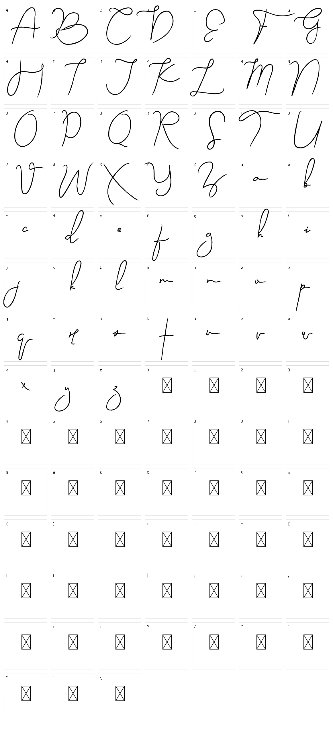 Sevastyan Character Set
