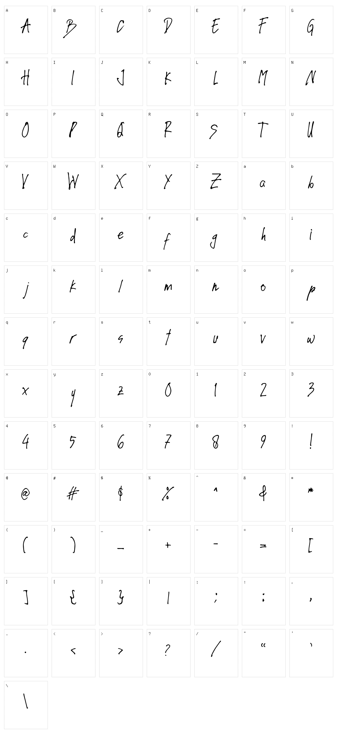 Shady Butter Character Set