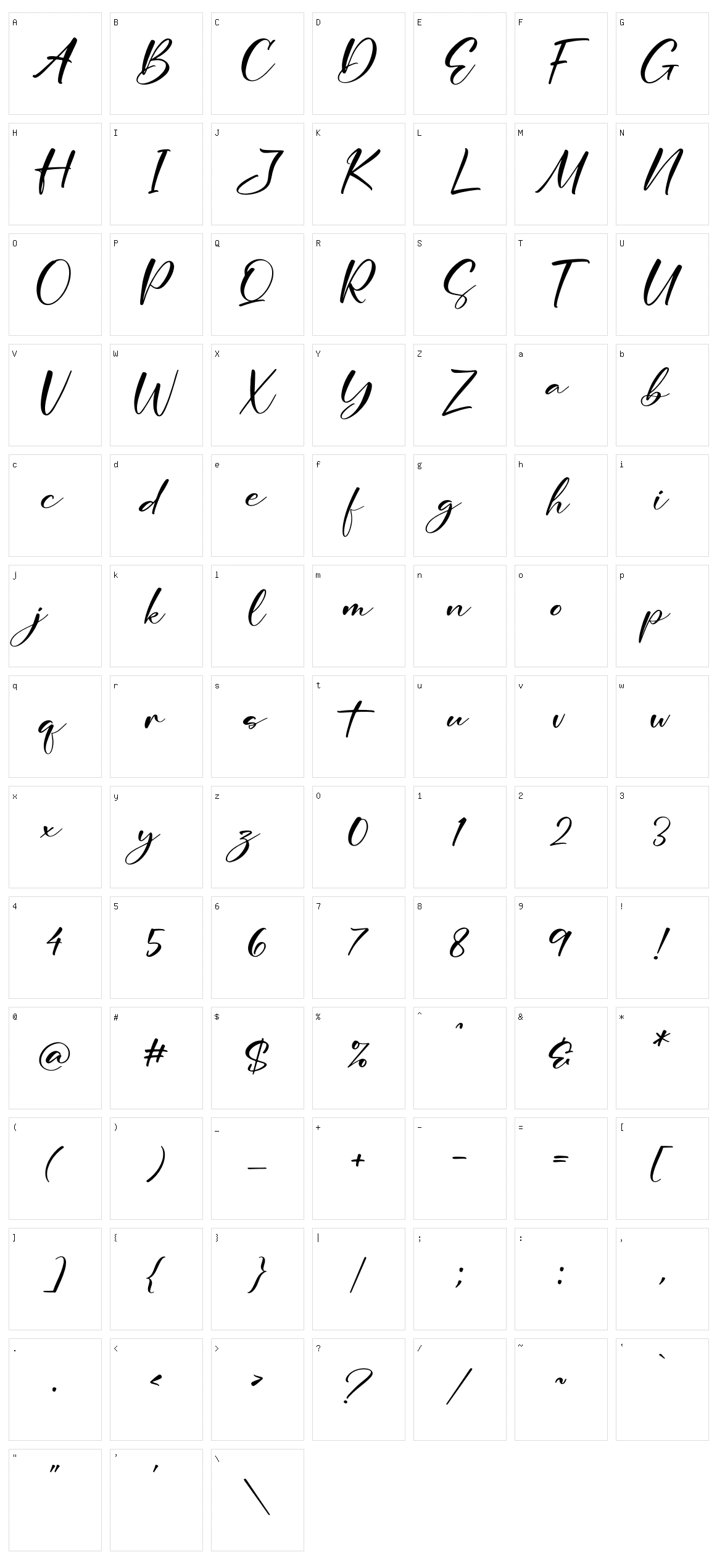 Shogeking Oniki Character Set