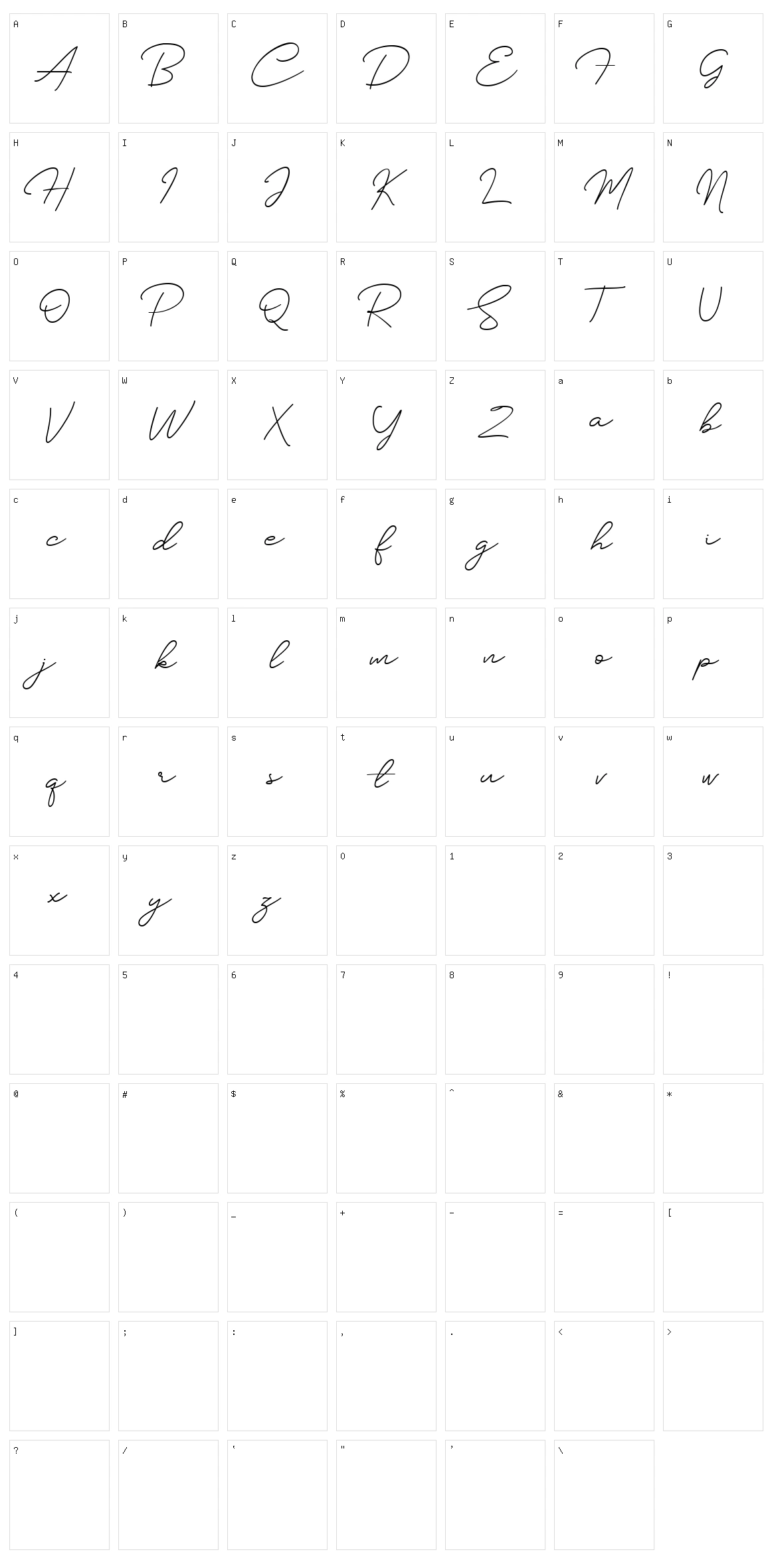 Silhouette Character Set