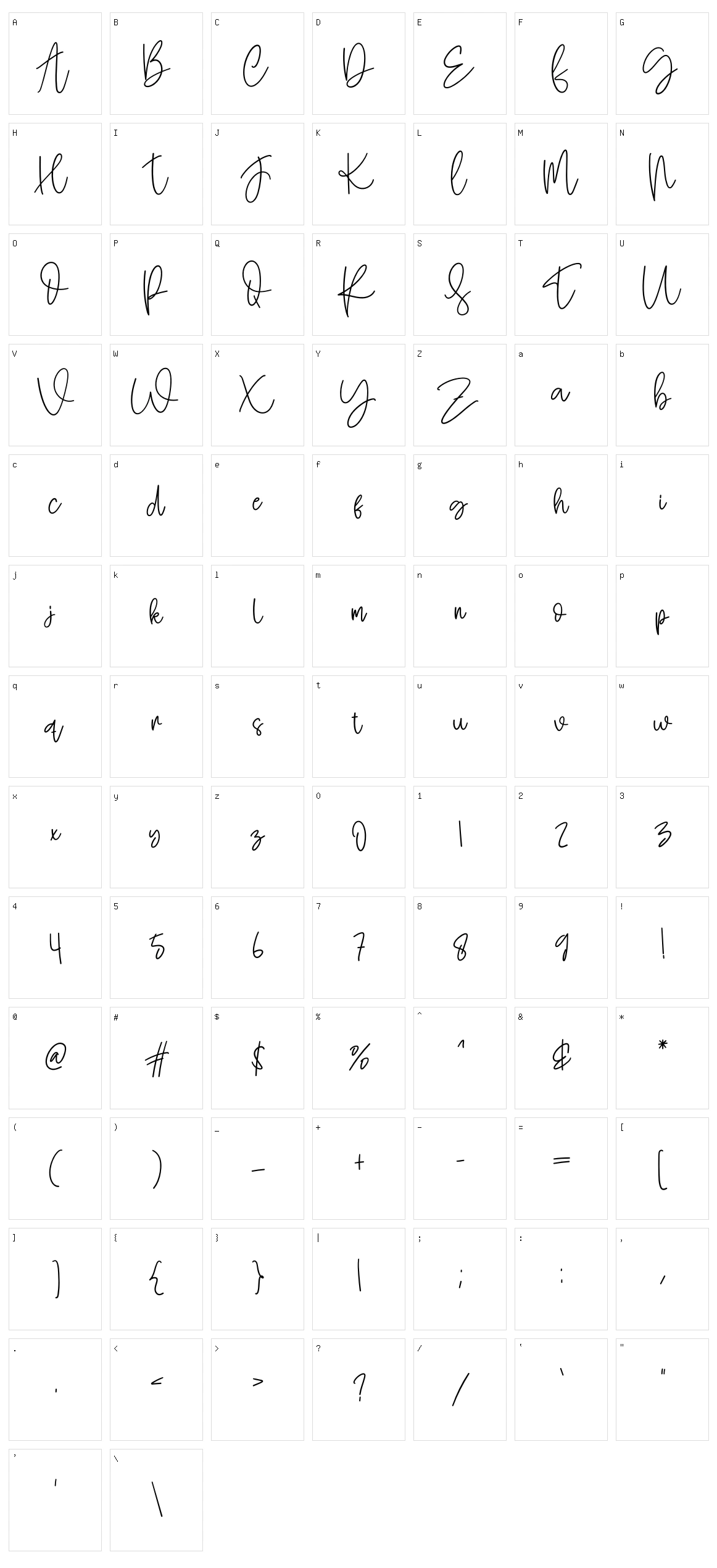 Silhouette Character Set