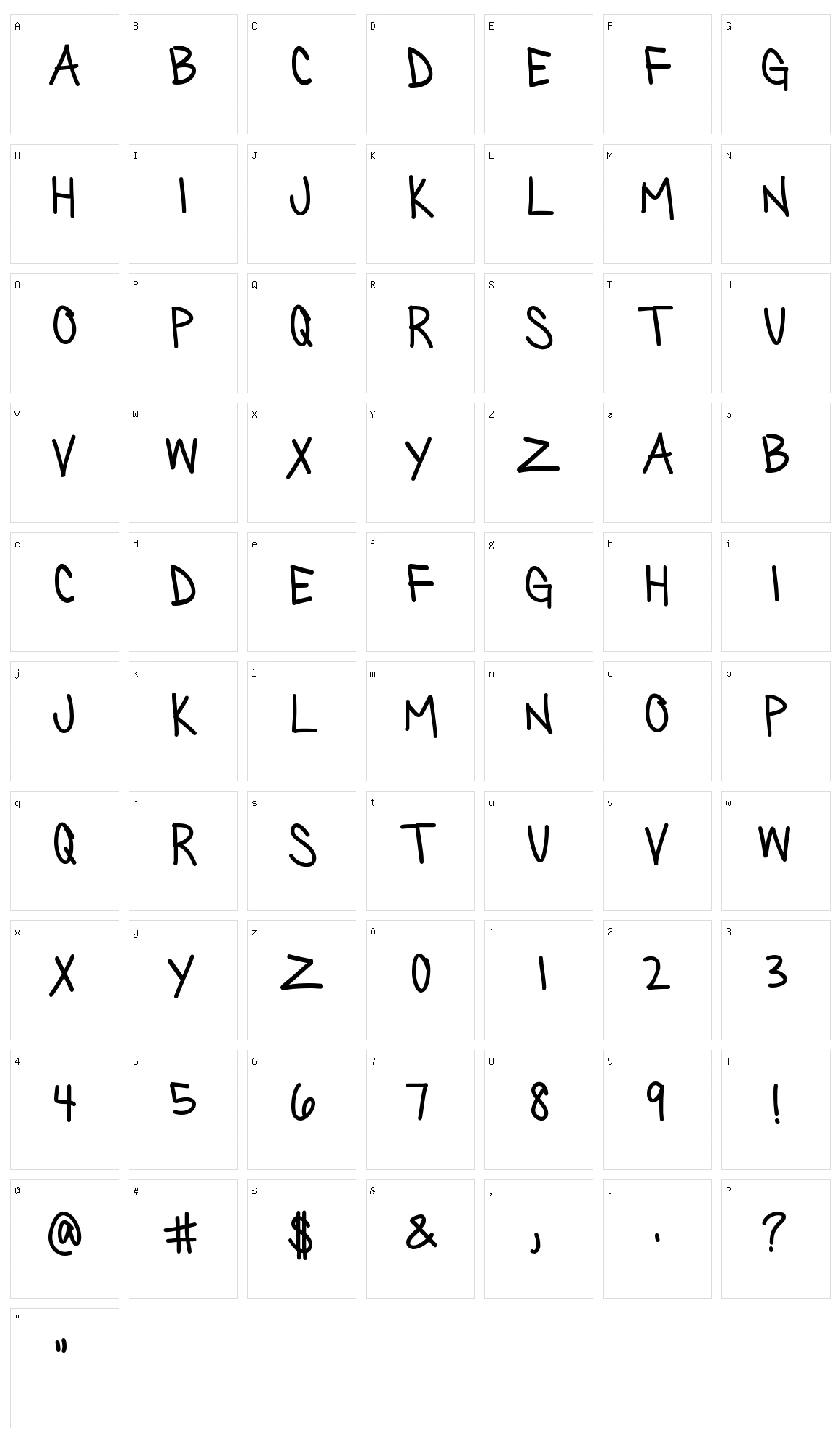 Silly Games Character Set