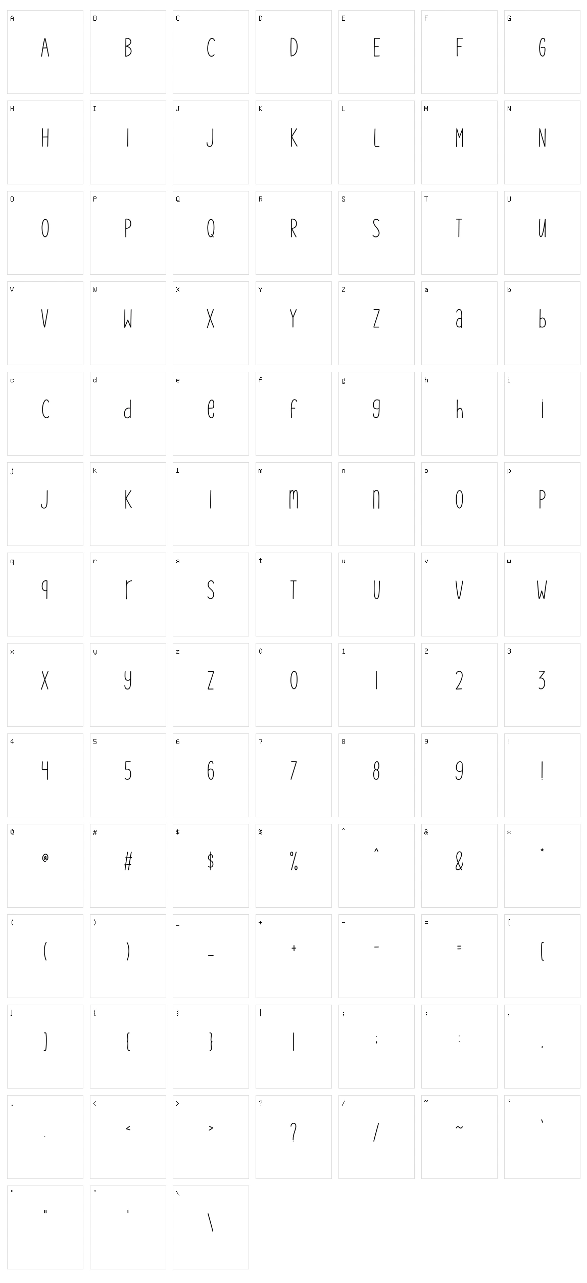 Simplify Character Set