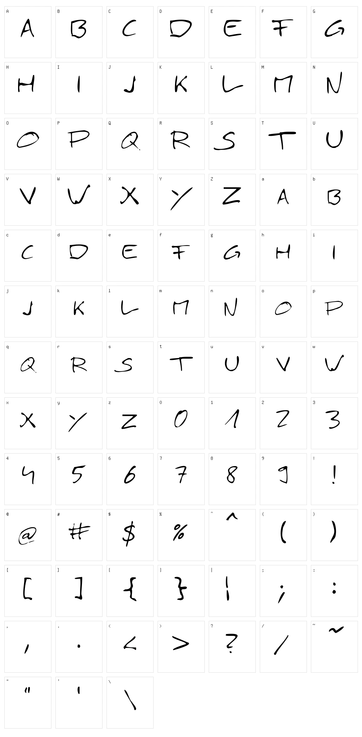 Simply 21 Character Set