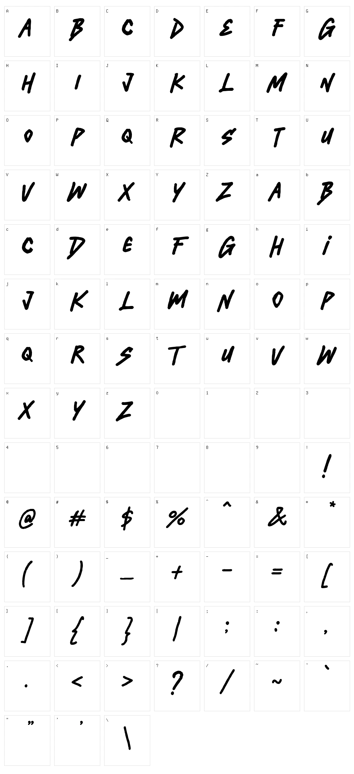 Skateboard Unlimited Character Set