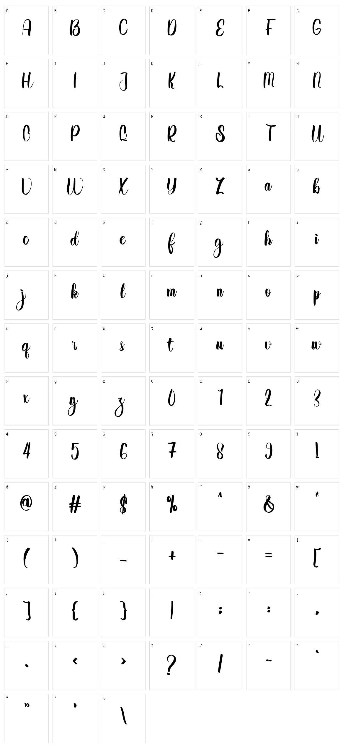 Smile Character Set