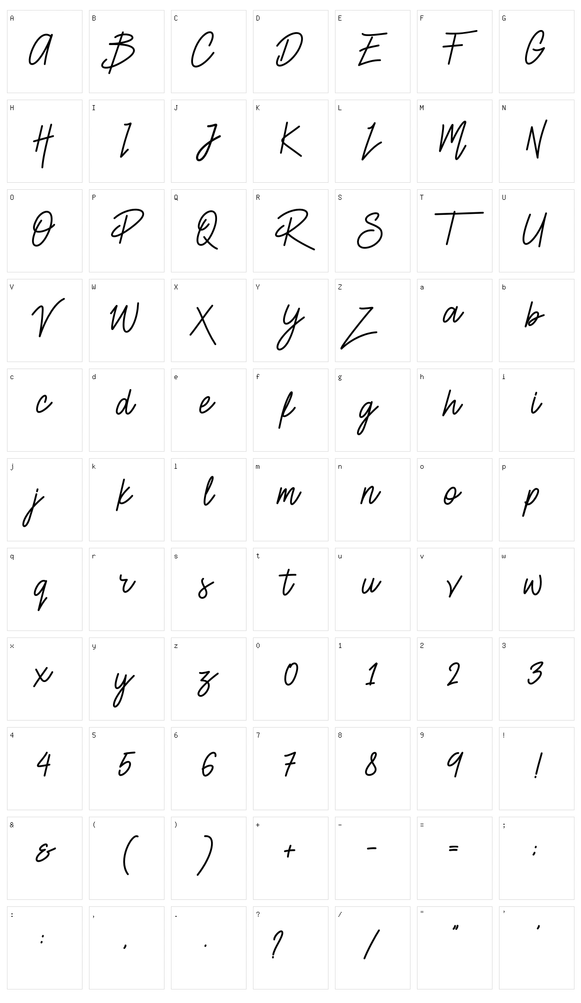 Smiley Character Set