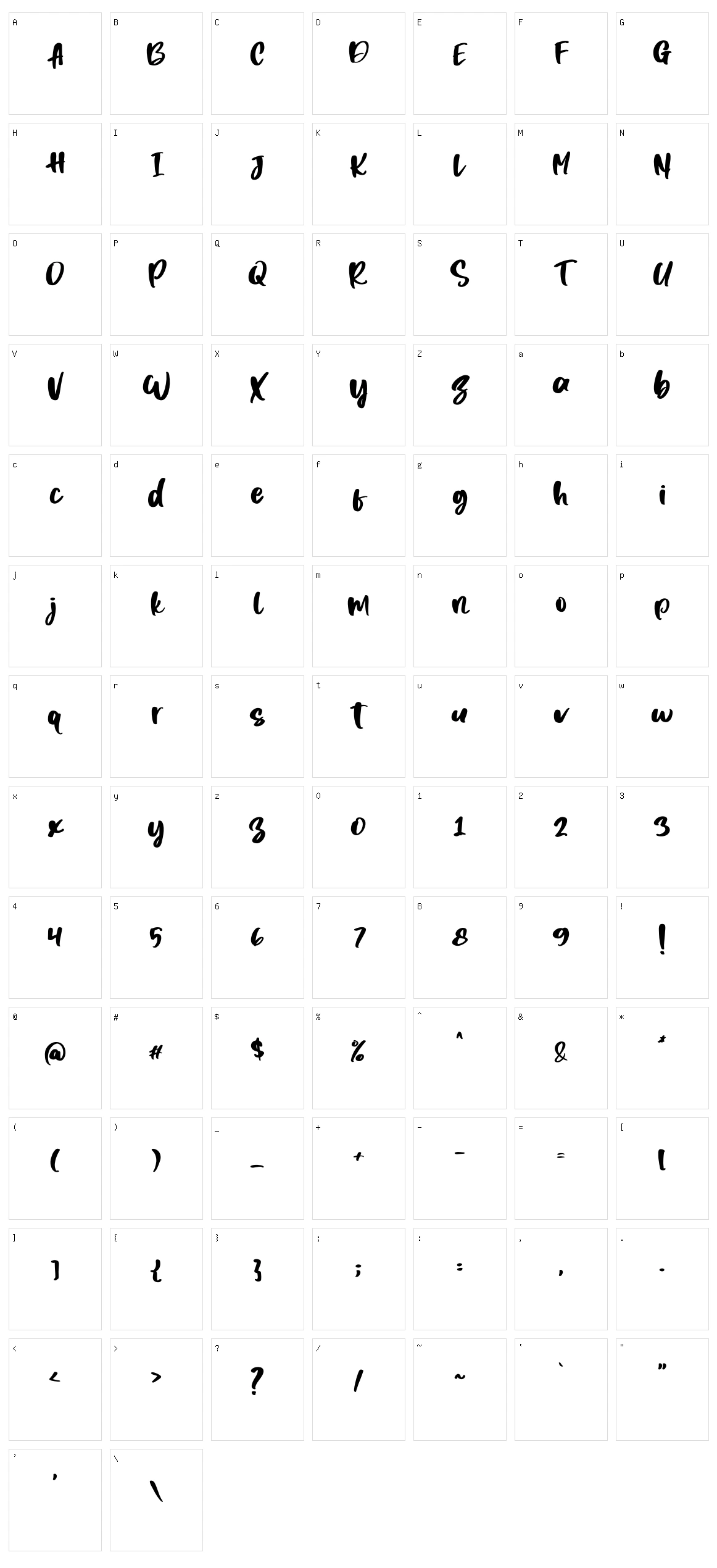 Smiley Character Set