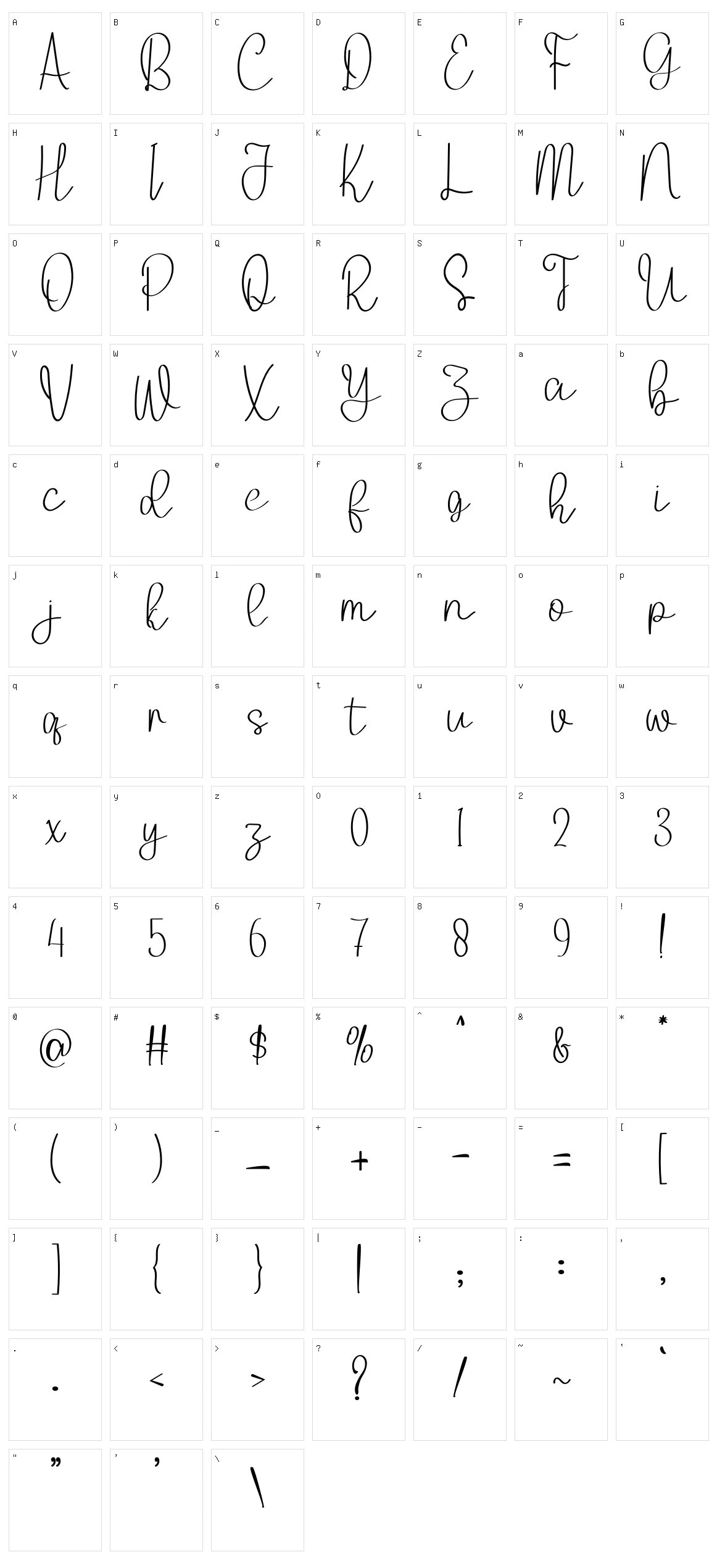 Smooth Berry Character Set