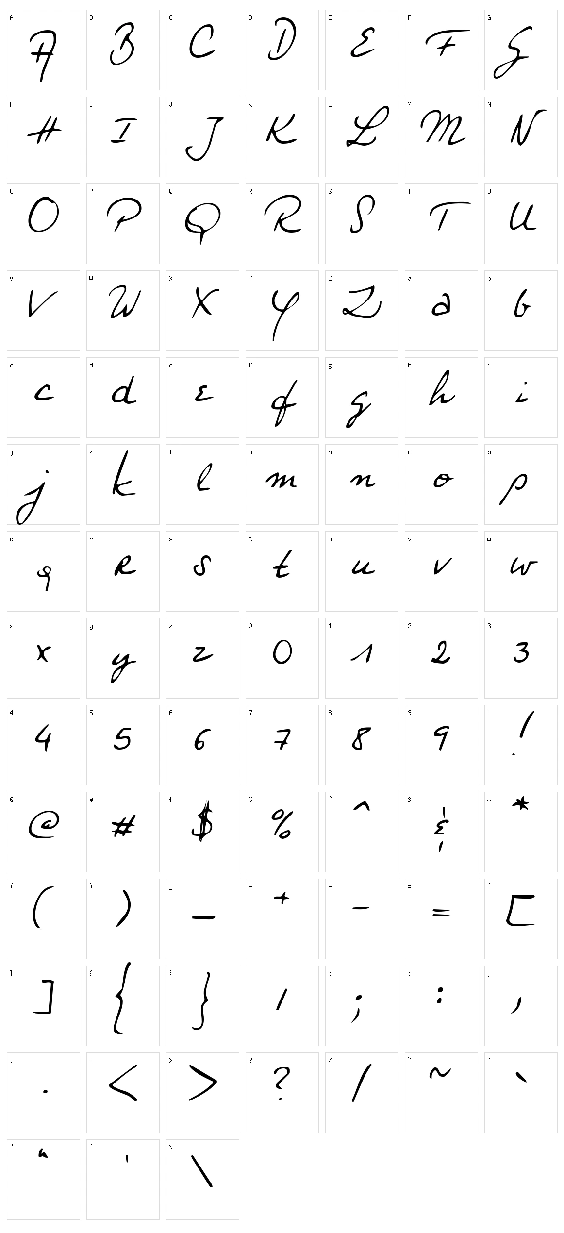 Soli Deo Gloria Character Set