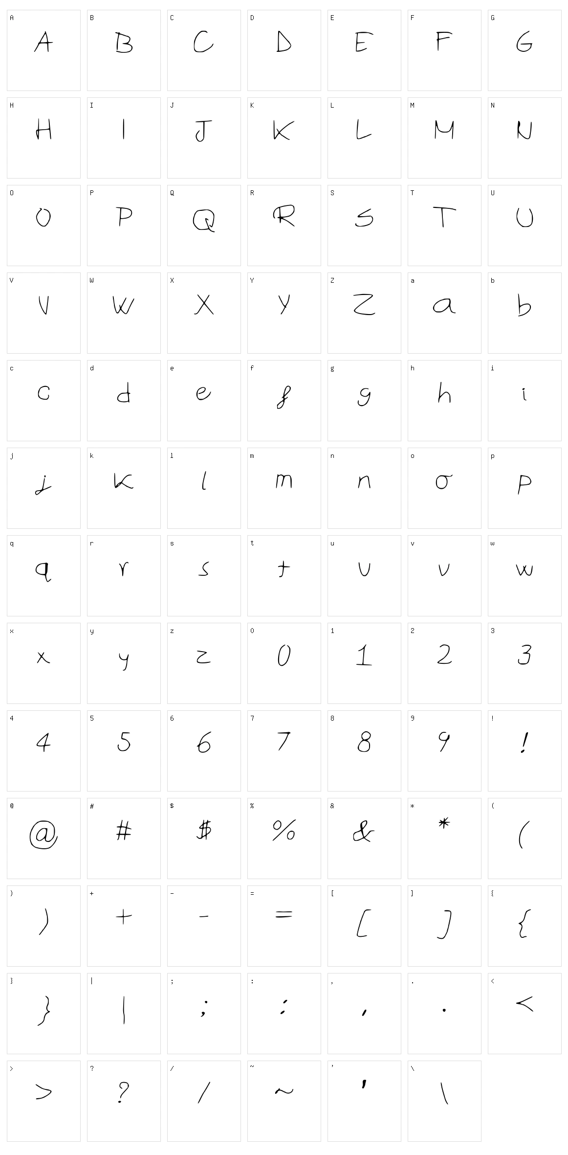 Sonny Moore Character Set