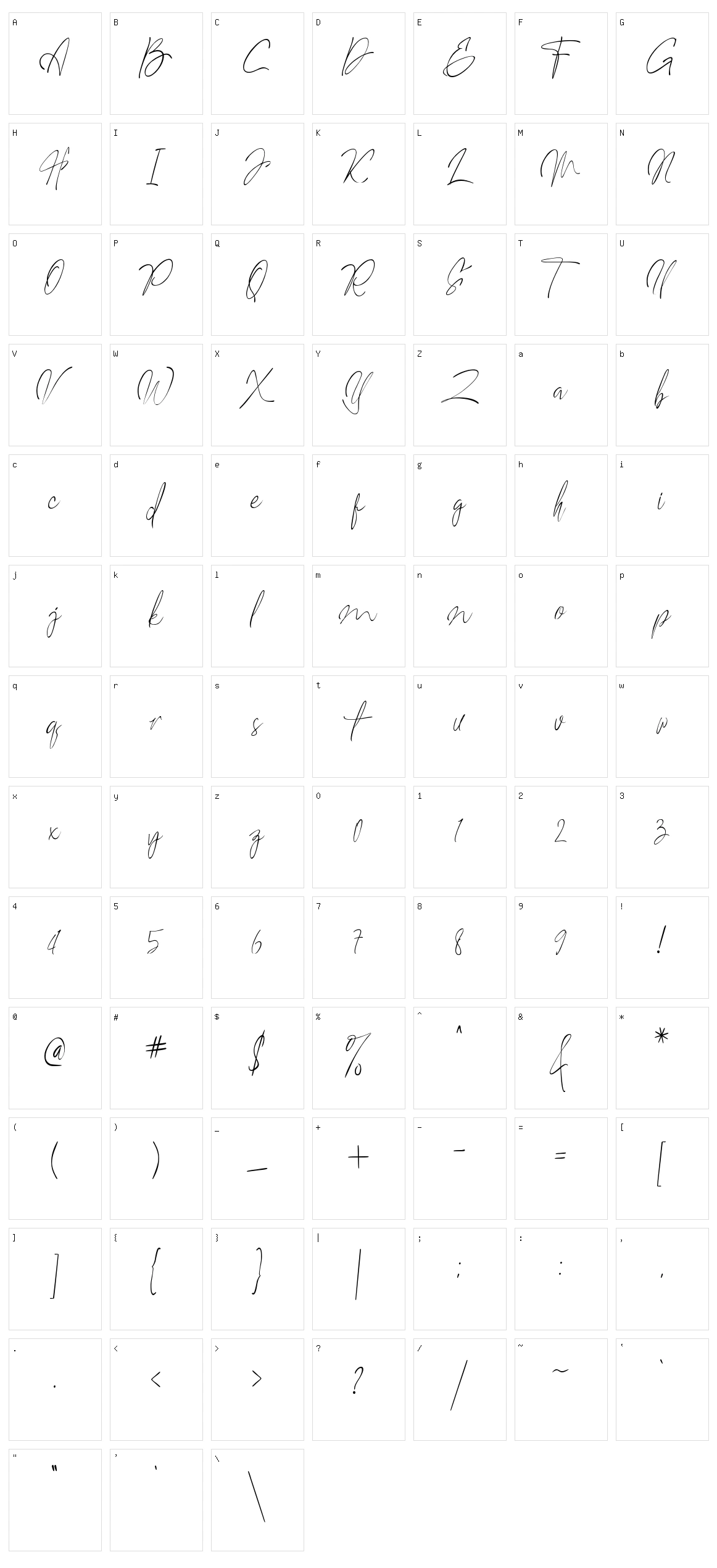 Soul Habit Character Set