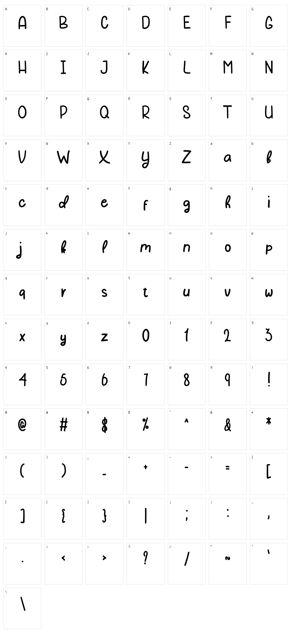 Steakhouse Character Set