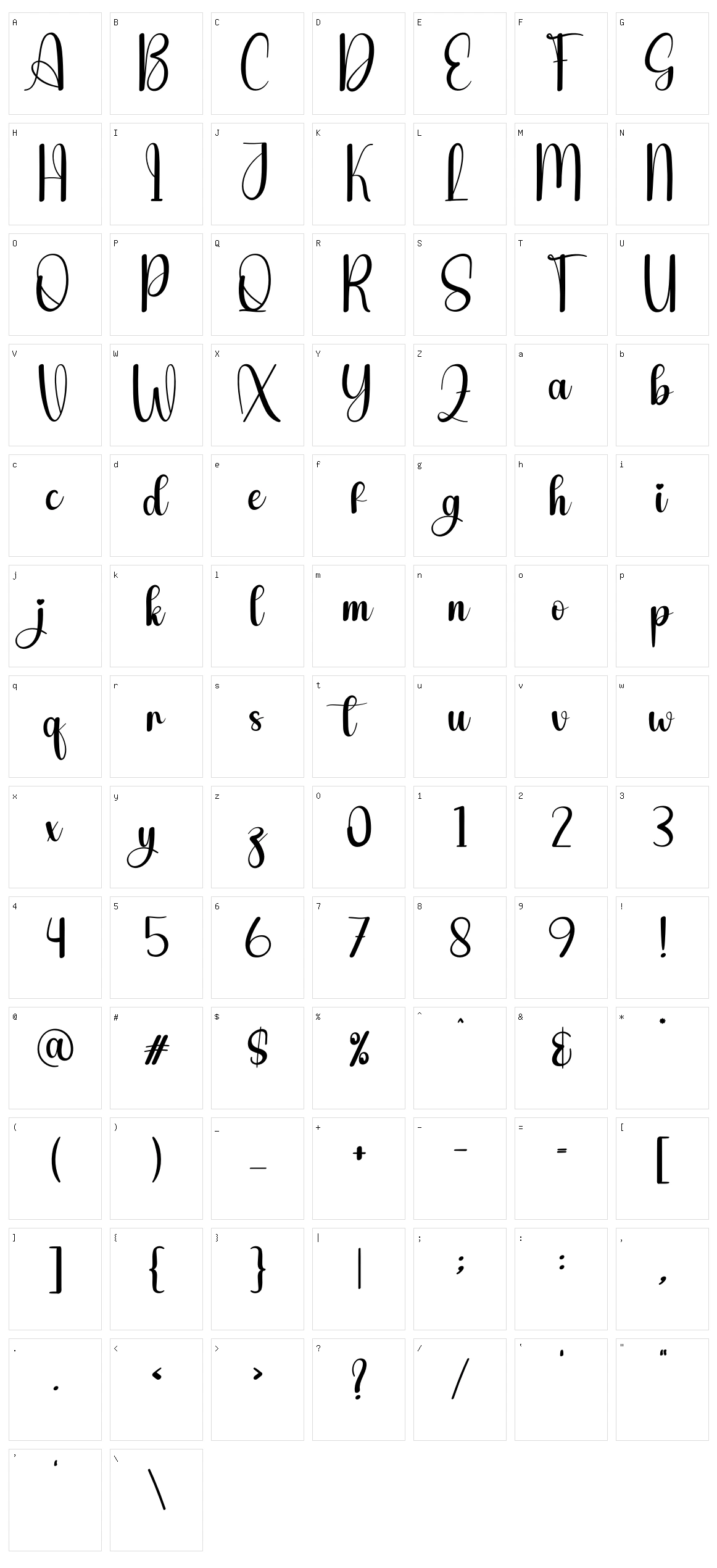 Story Paper Character Set