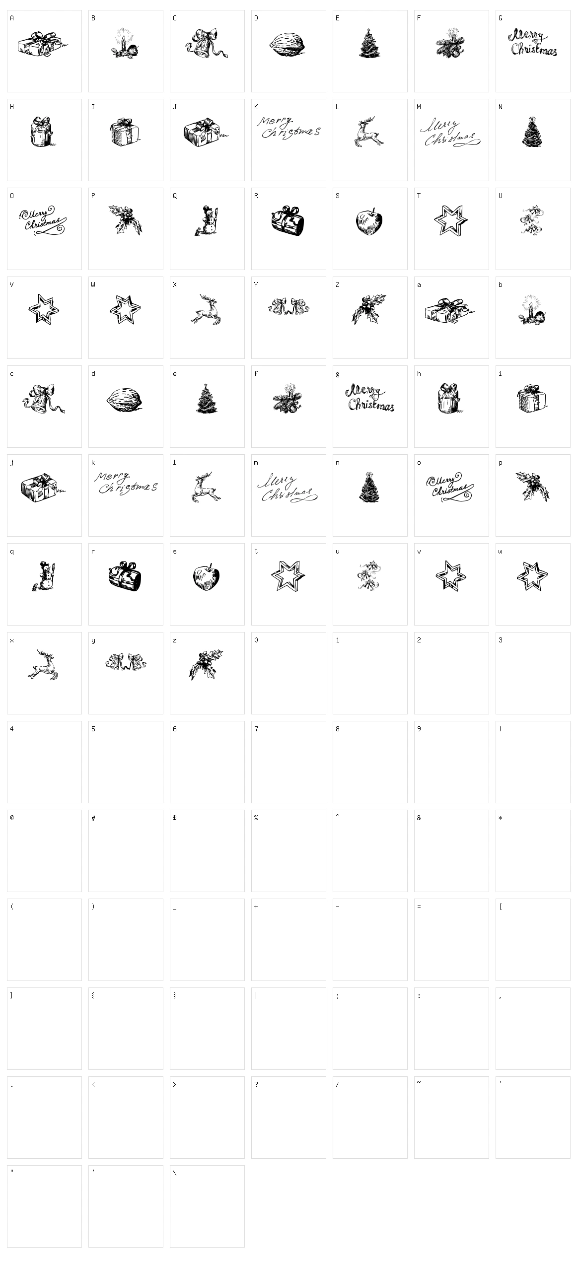 Christmas Nativity TFB Character Set