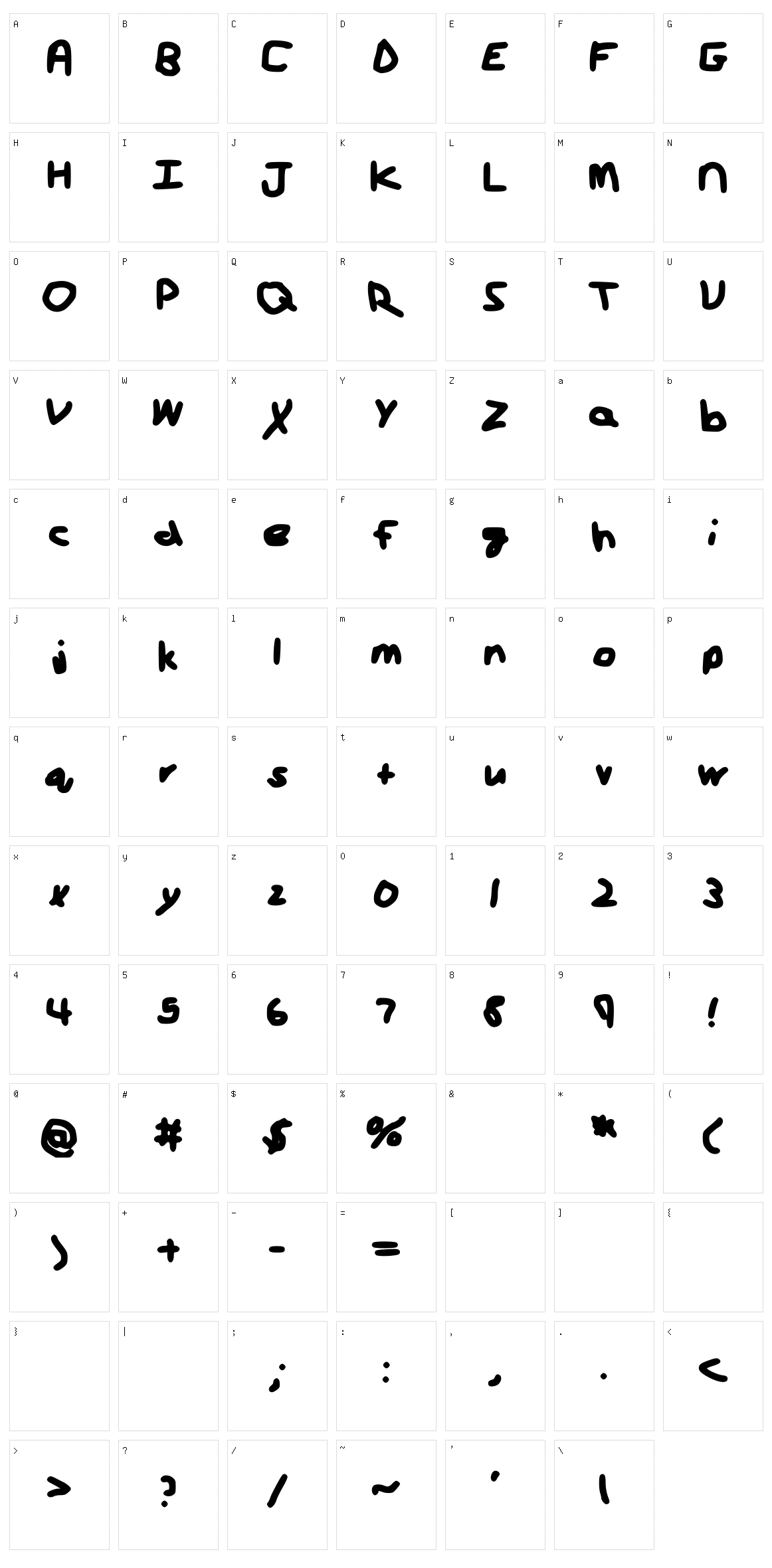 Strike A Pose Character Set