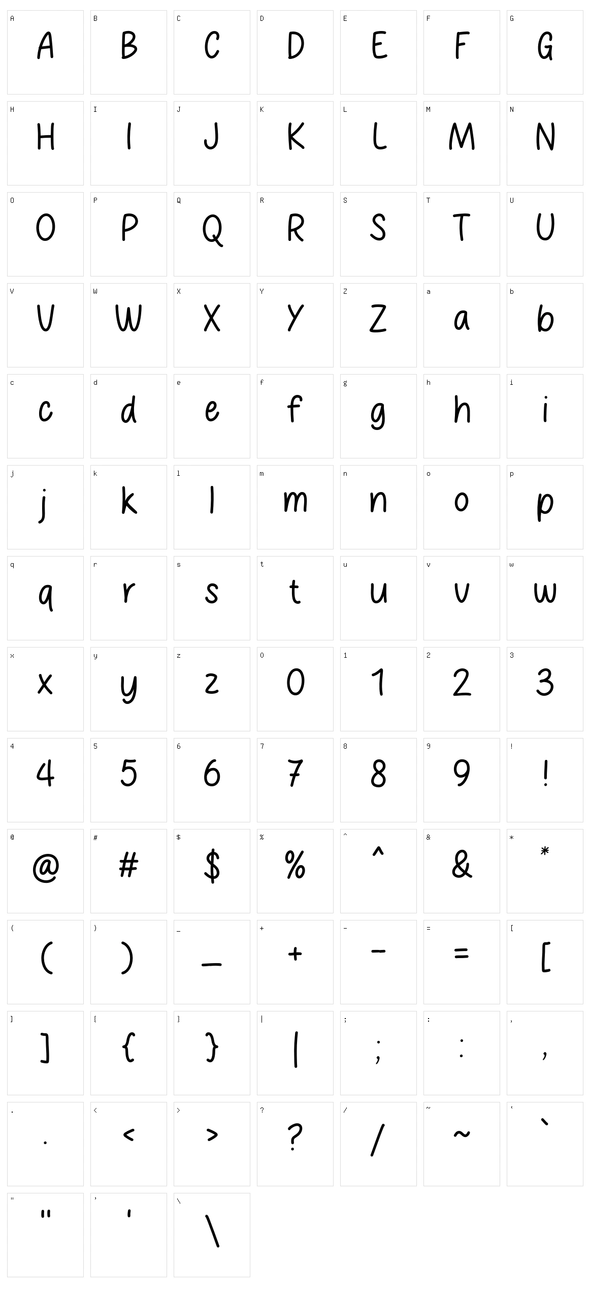 Study Alone Character Set
