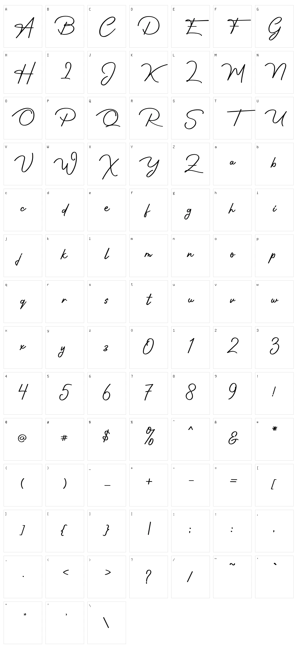 Sun Deep Character Set