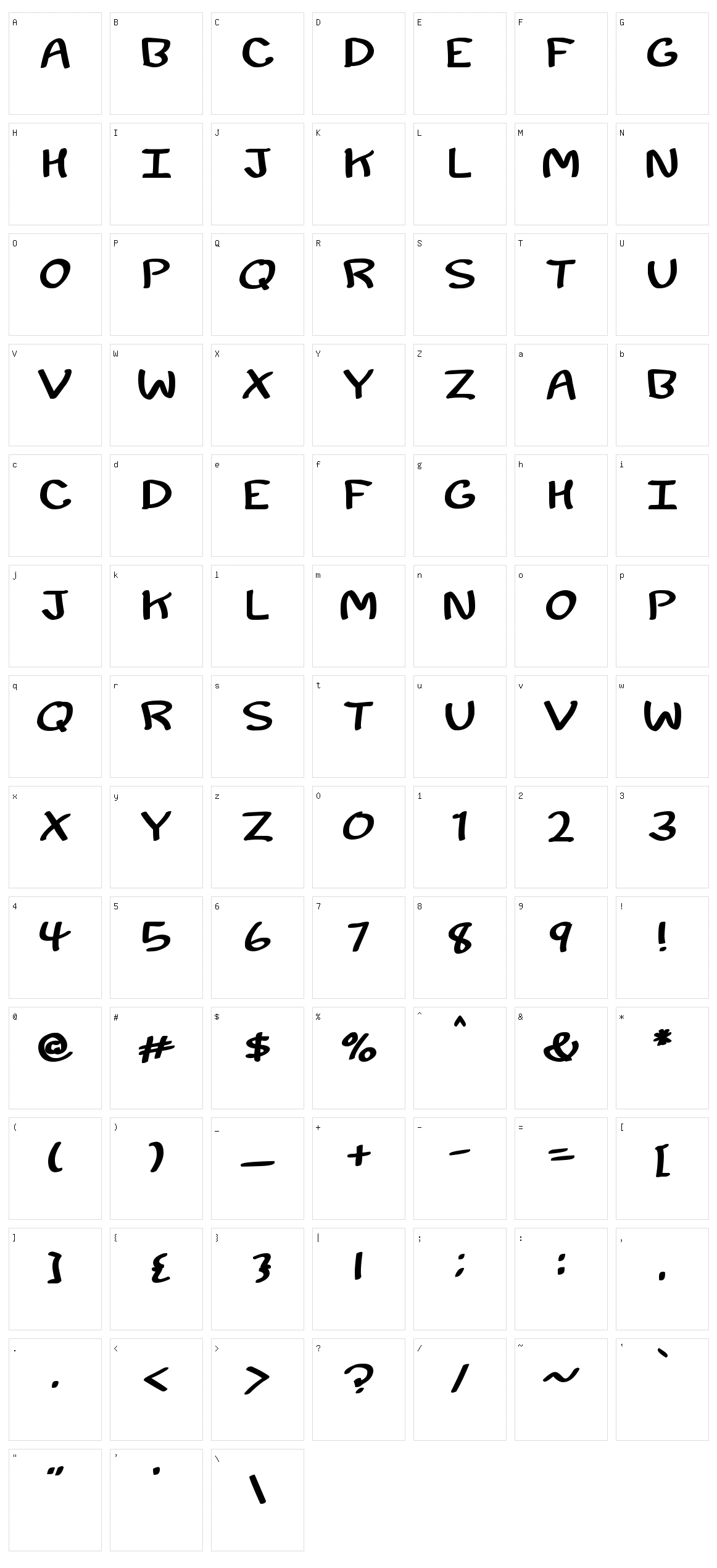 Sunshine Smile Character Set