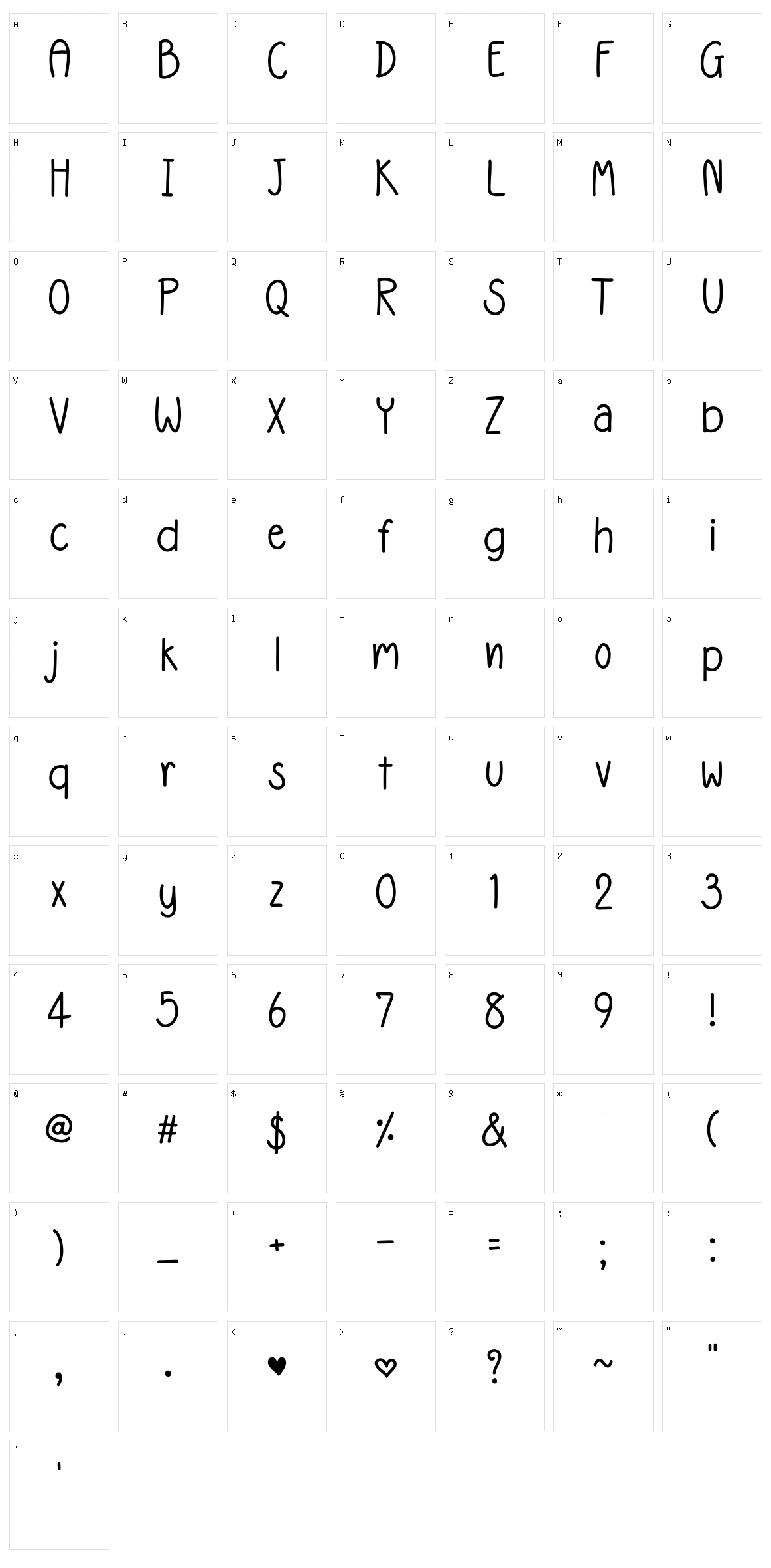 Sweet Lemonade Character Set