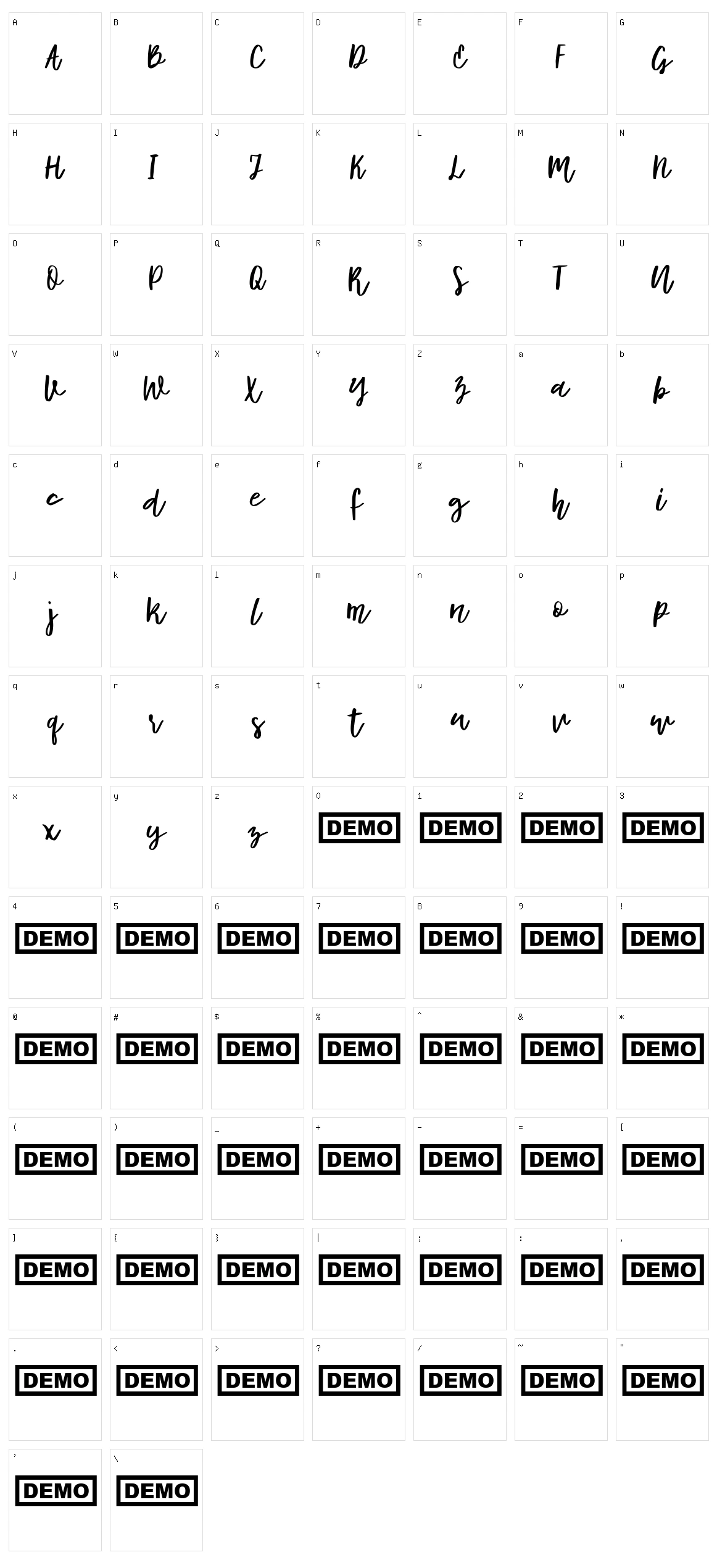 Syberic Character Set